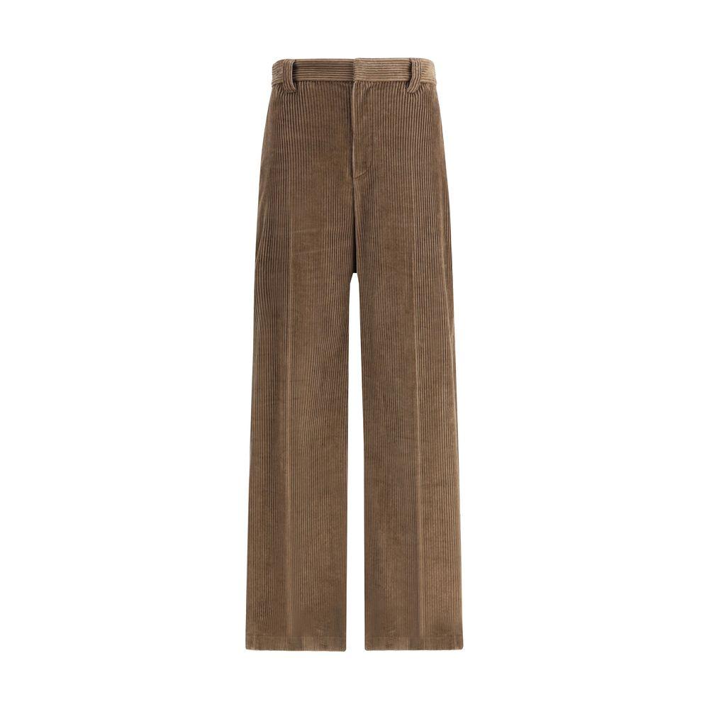 パンツ BRUNELLO CUCINELLI Woman Pants Kaki M0C59P8942 BRUNELLO CUCINELLI: Pants woman - Kaki | Brunello Cucinelli
