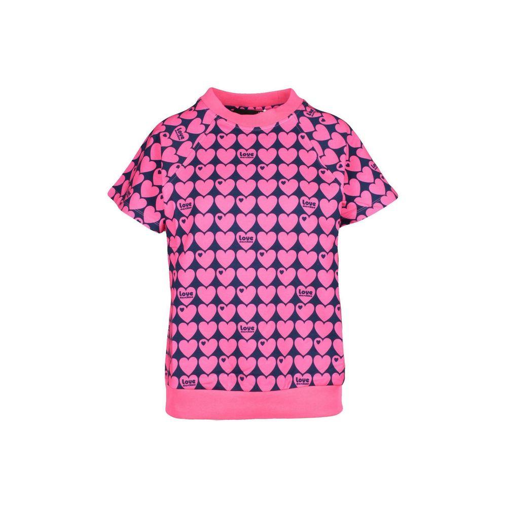 トップス Love Moschino - flower pink shirt Moschino Baby - Girls Yellow Flower Logo T-Shirt