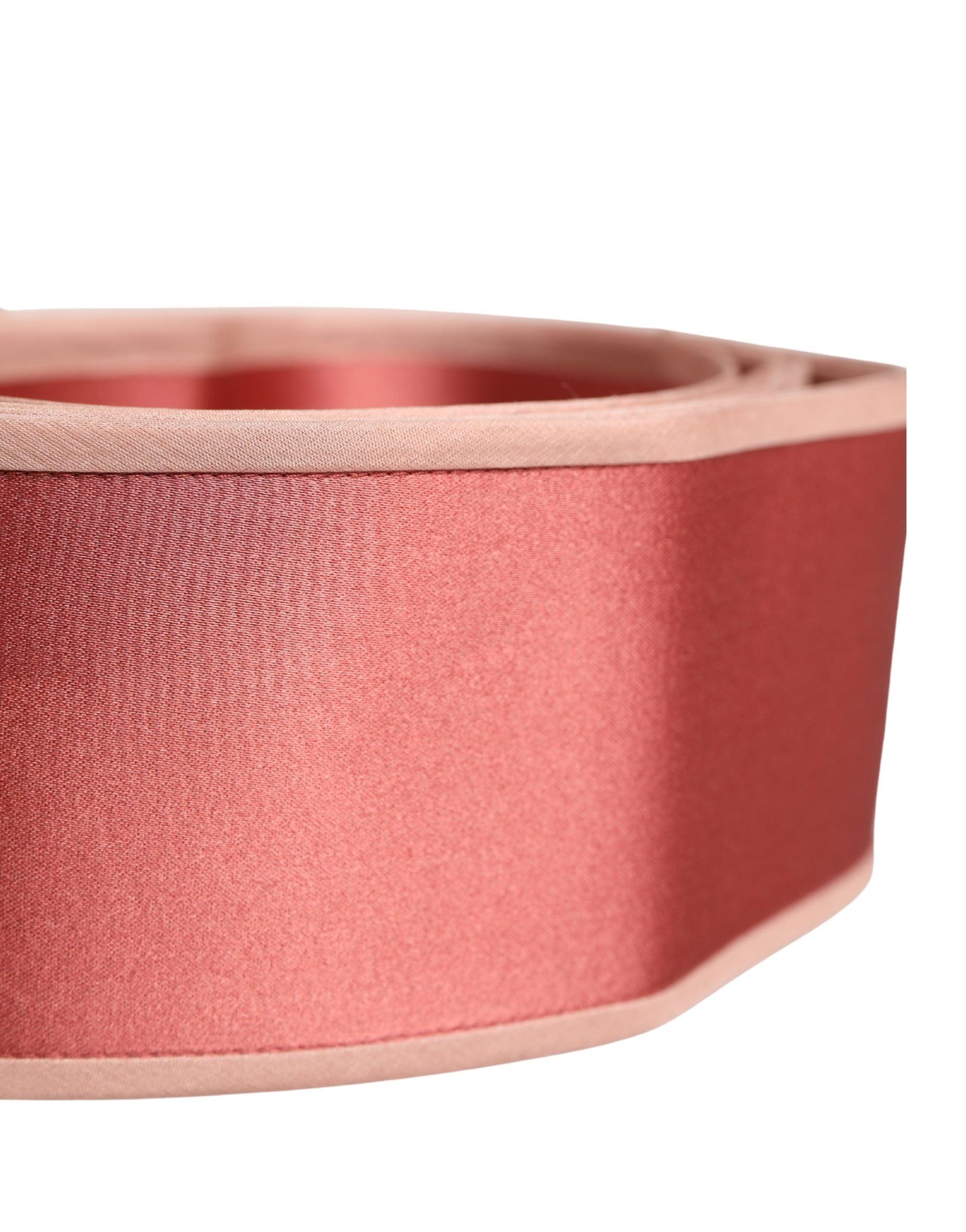 Dolce & Gabbana Fuchsia Pink Silk Waist Women Belt Dolce & Gabbana Pink Silk Satin Waist Cintura Belt in Red | Lyst main image 2