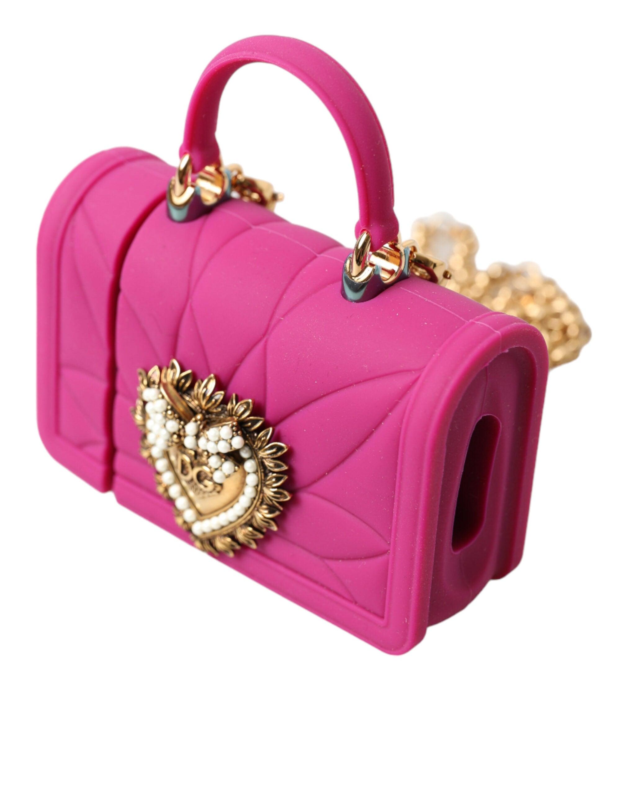 DOLCE & GABBANA AirPods ケース DEVOTIONドルガバ Dolce & Gabbana Silicone Devotion Heart Cover Bag Airpods