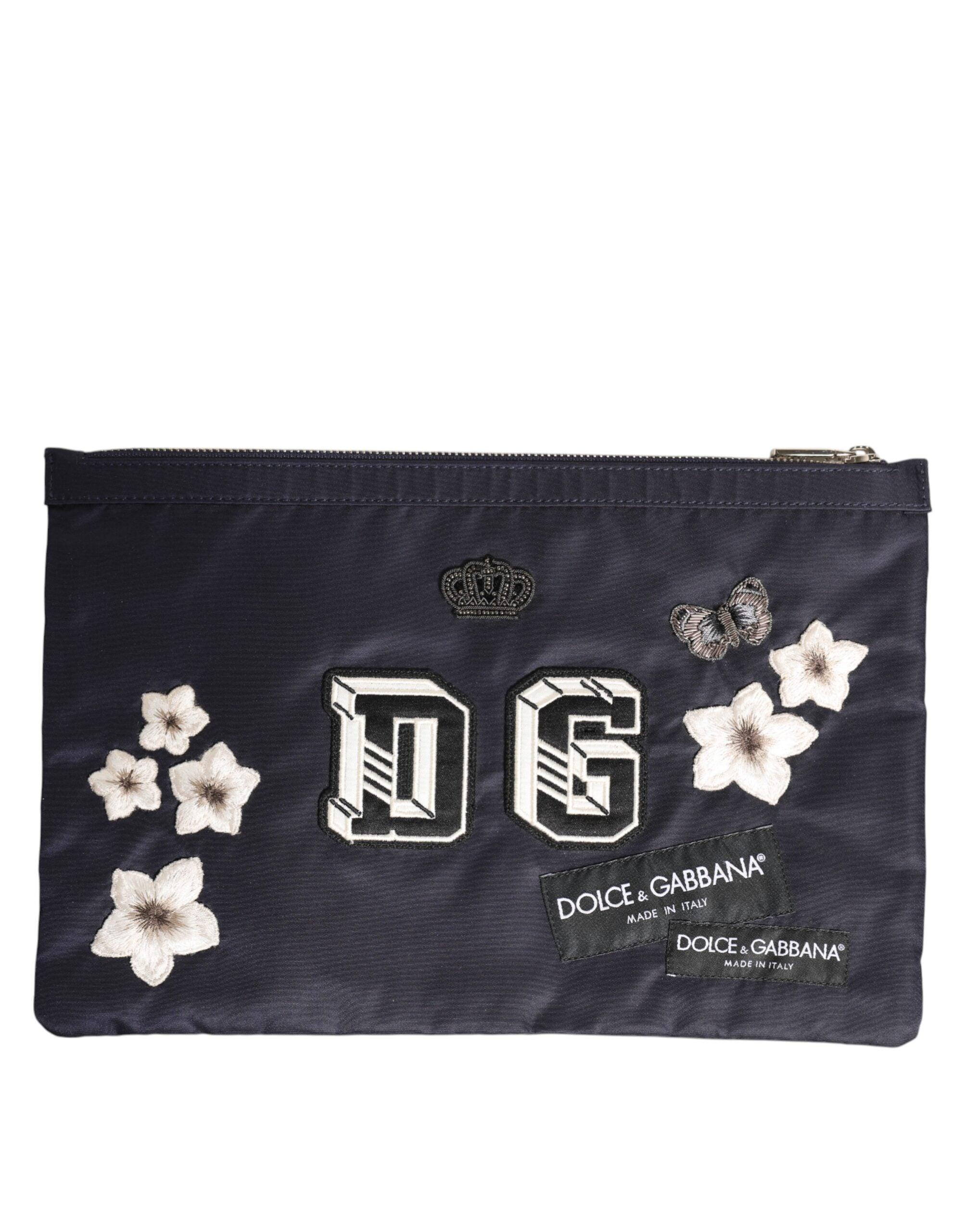 dolce-gabbana--Blue-Dg-Logo-