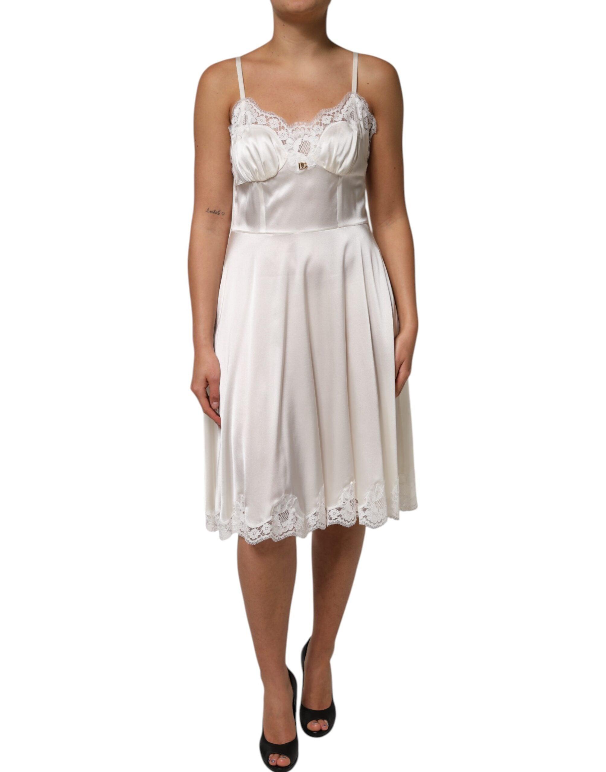 chinese dress ladies Dolce & Gabbana Lace Trim Maxi Dress