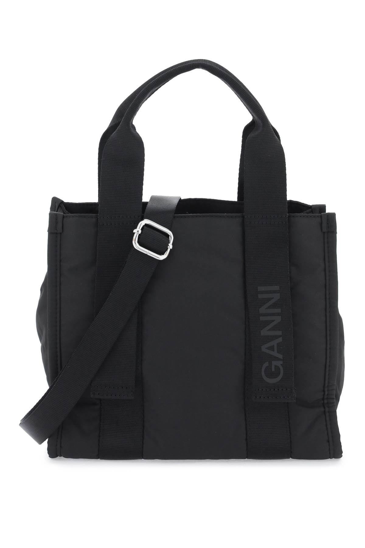 大人気★GANNI★ブラック & グリーン リサイクル テック トート ganni-Blue-Tech-Tote-Bag.jpeg