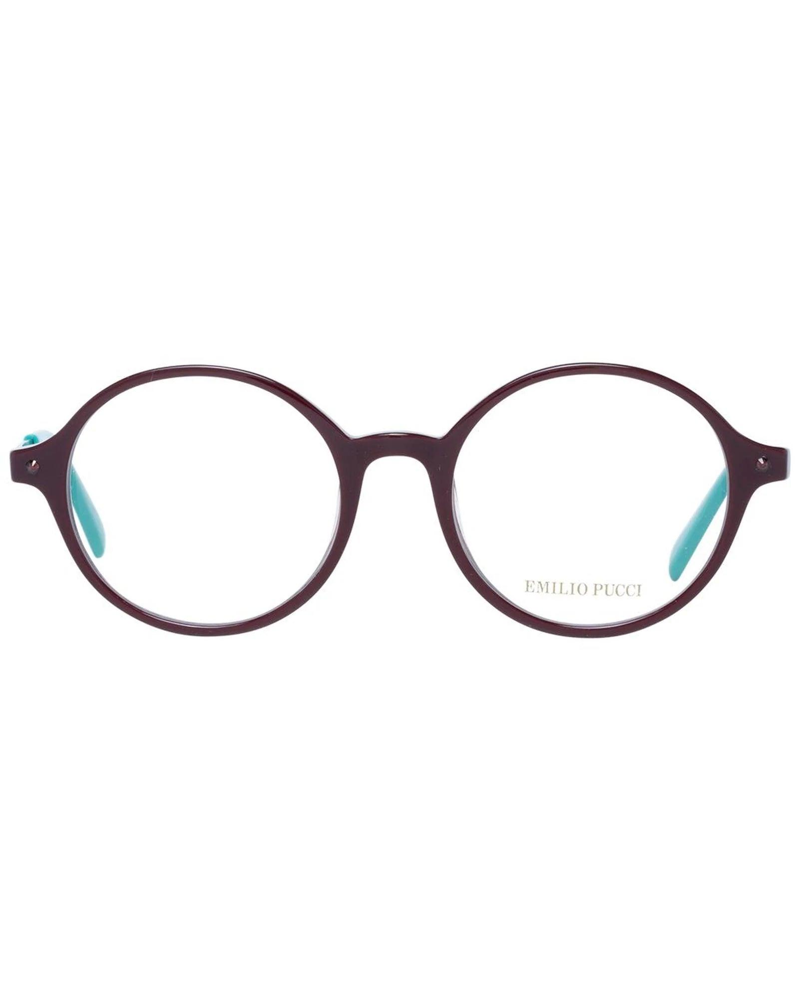 PUCCI Burgundy Plastic Glasses (frames) in Metallic | Lyst UK