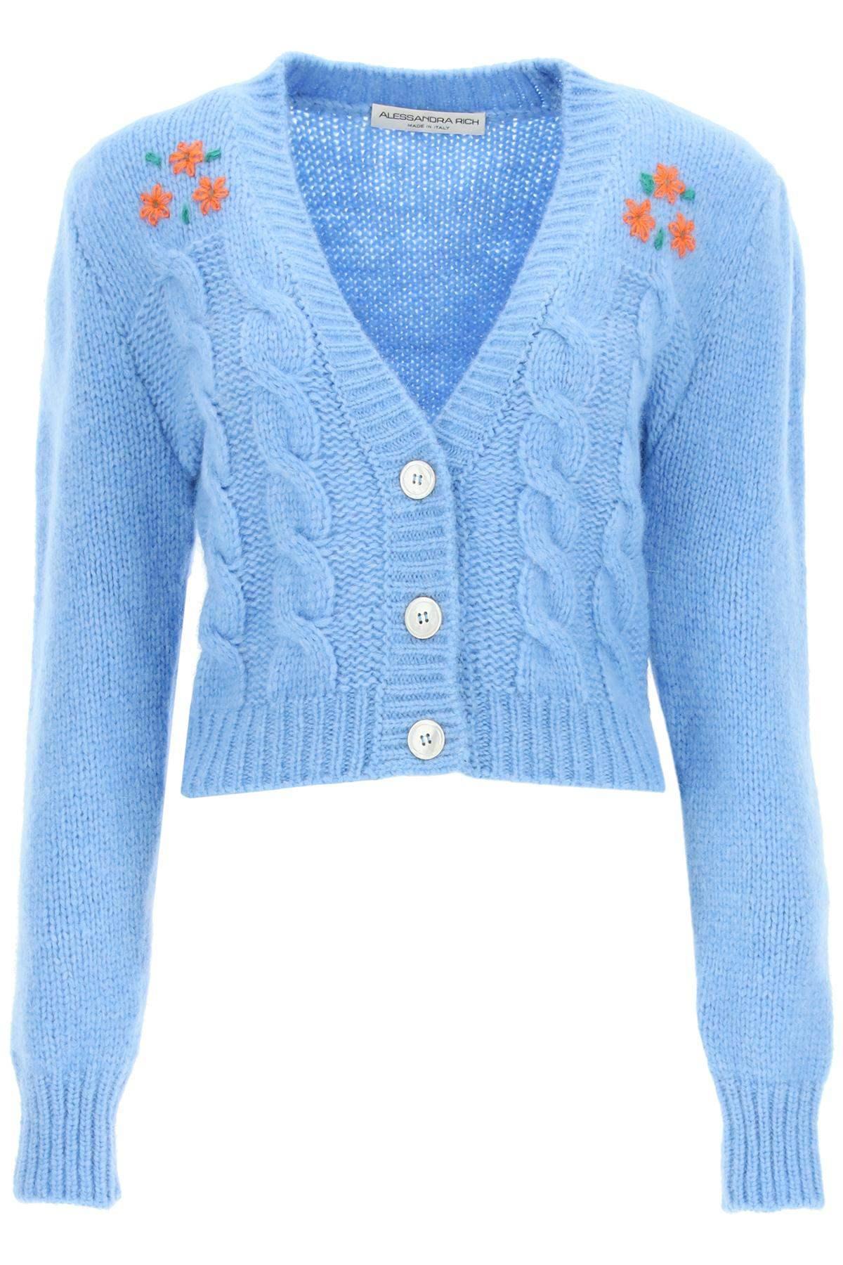 half cardigan sweater