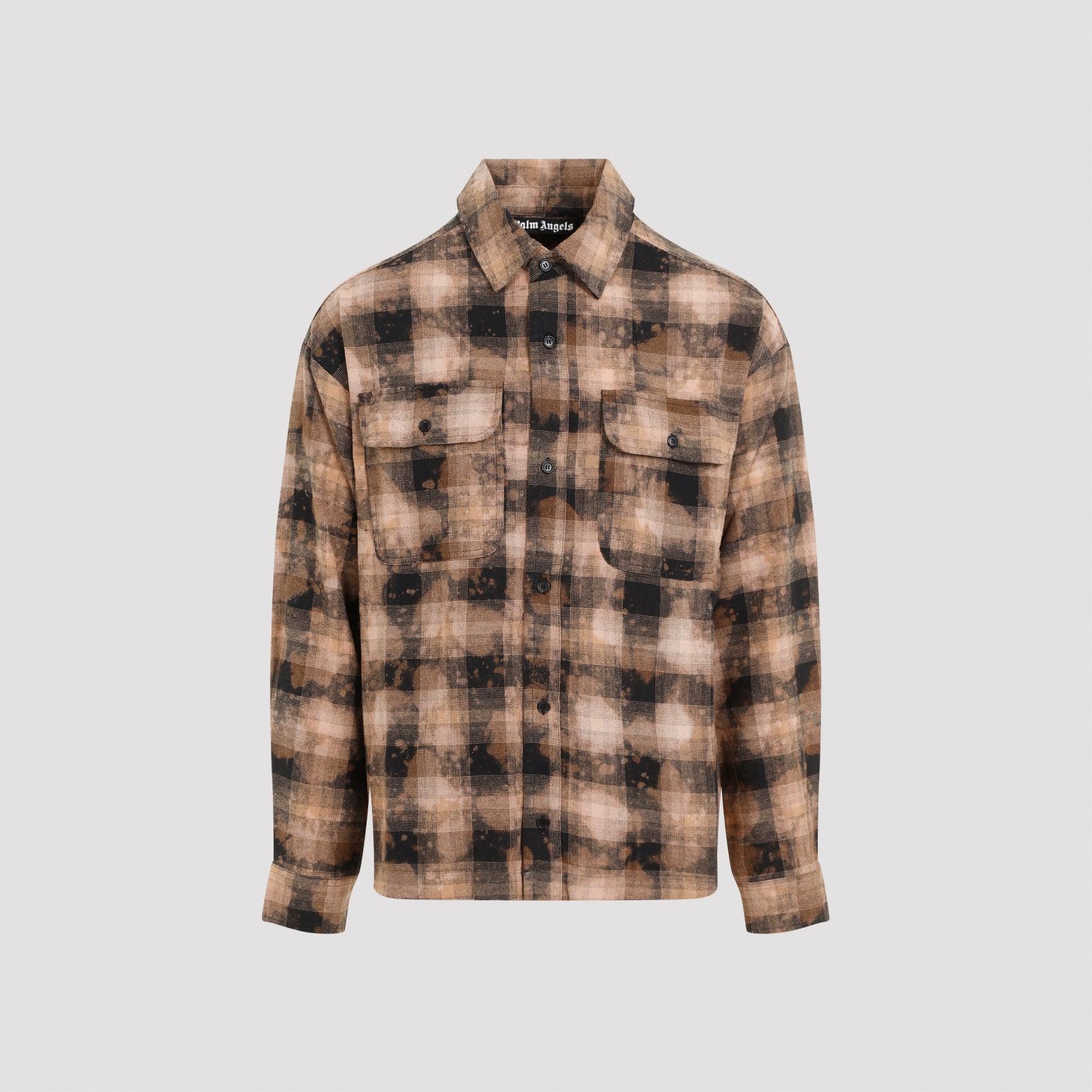 LS Angels nude  Palm Angels Shirt in Brown for Men | Lyst