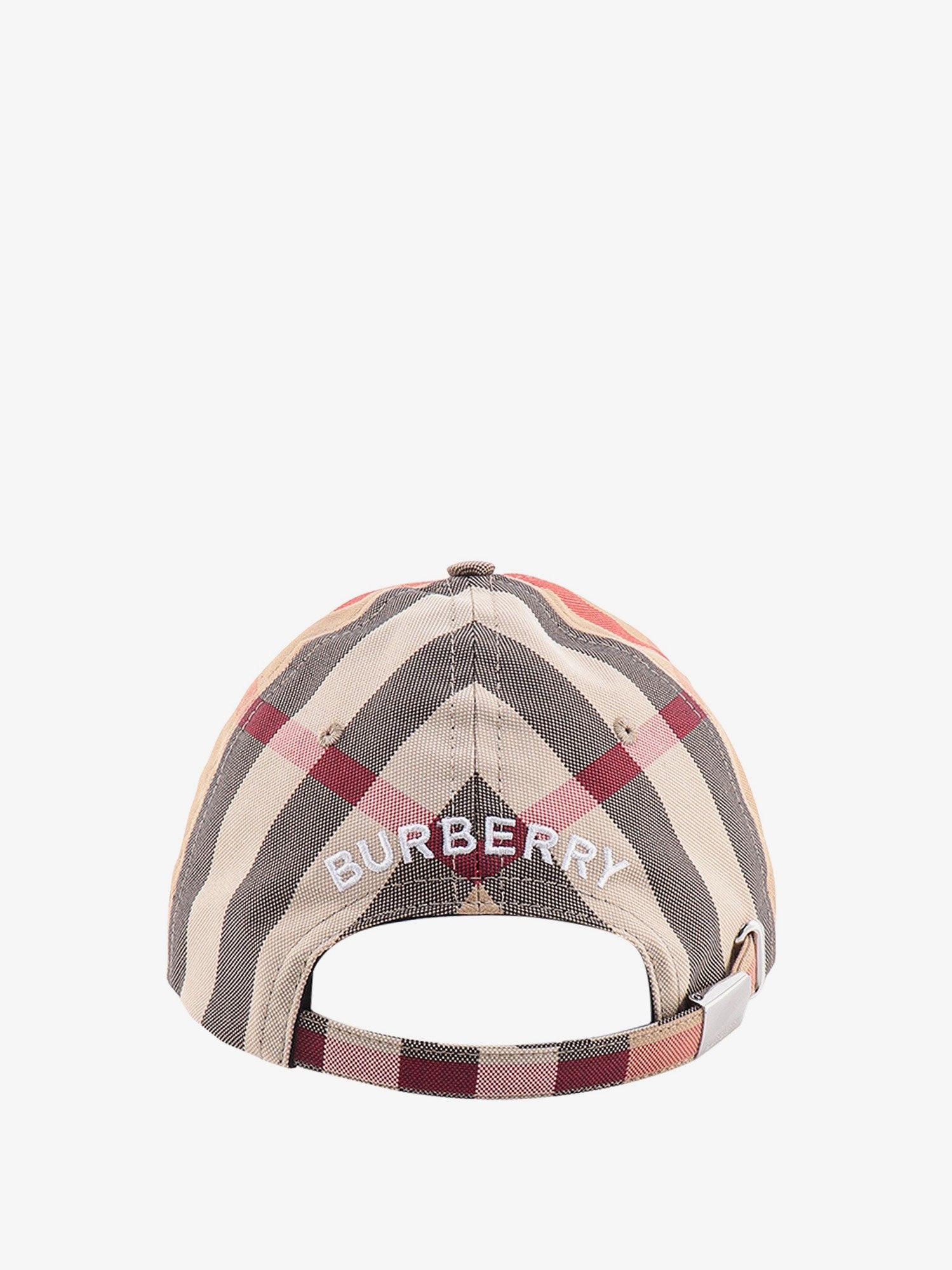 Burberry Leather Hats in Pink for Men | Lyst