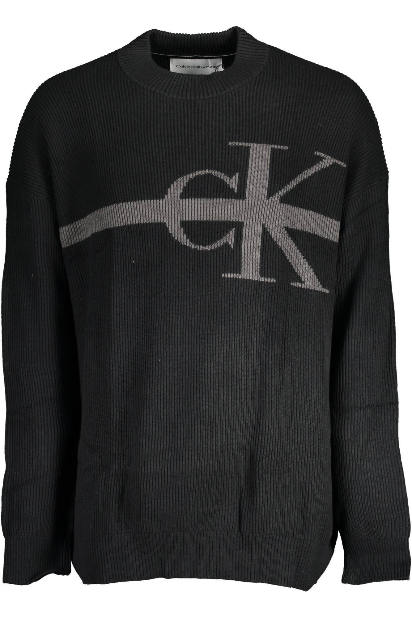 Calvin Klein Cotton Sweater Black for Men | Lyst