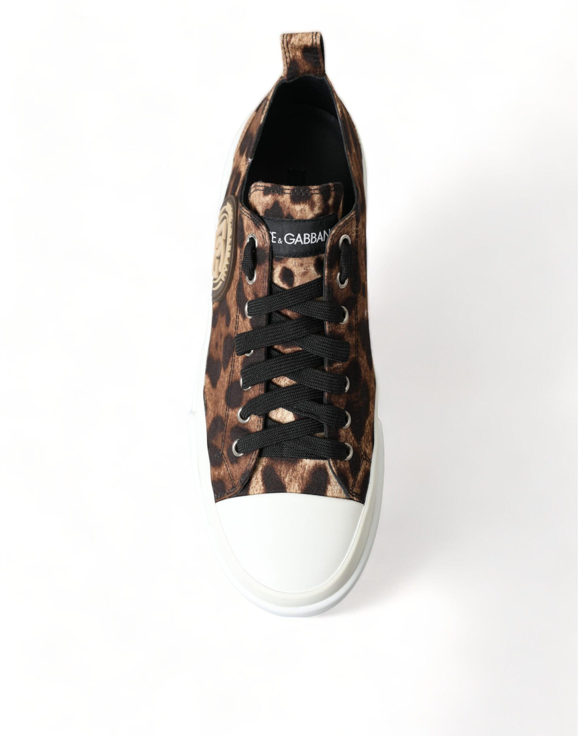 Dolce gabbana leopard sneakers sale