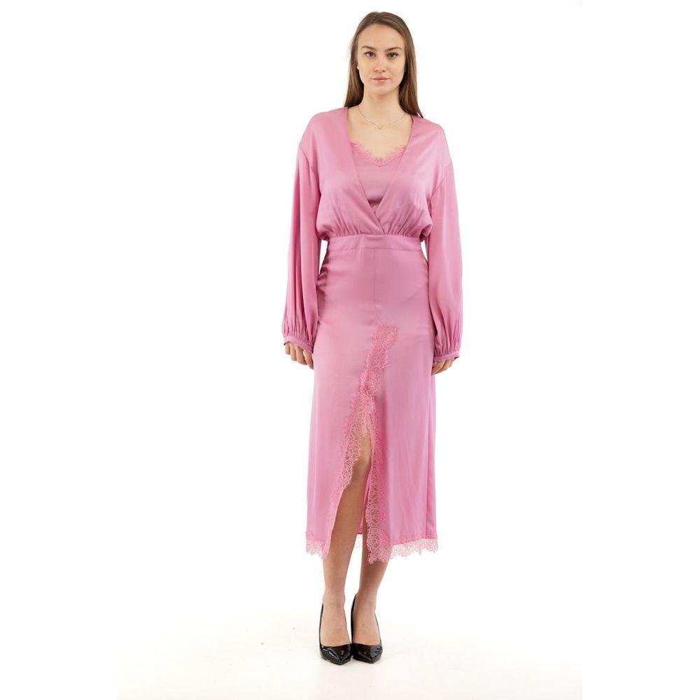 pink marabou dress "Cassandra" Pink Marabou Dressing Gown