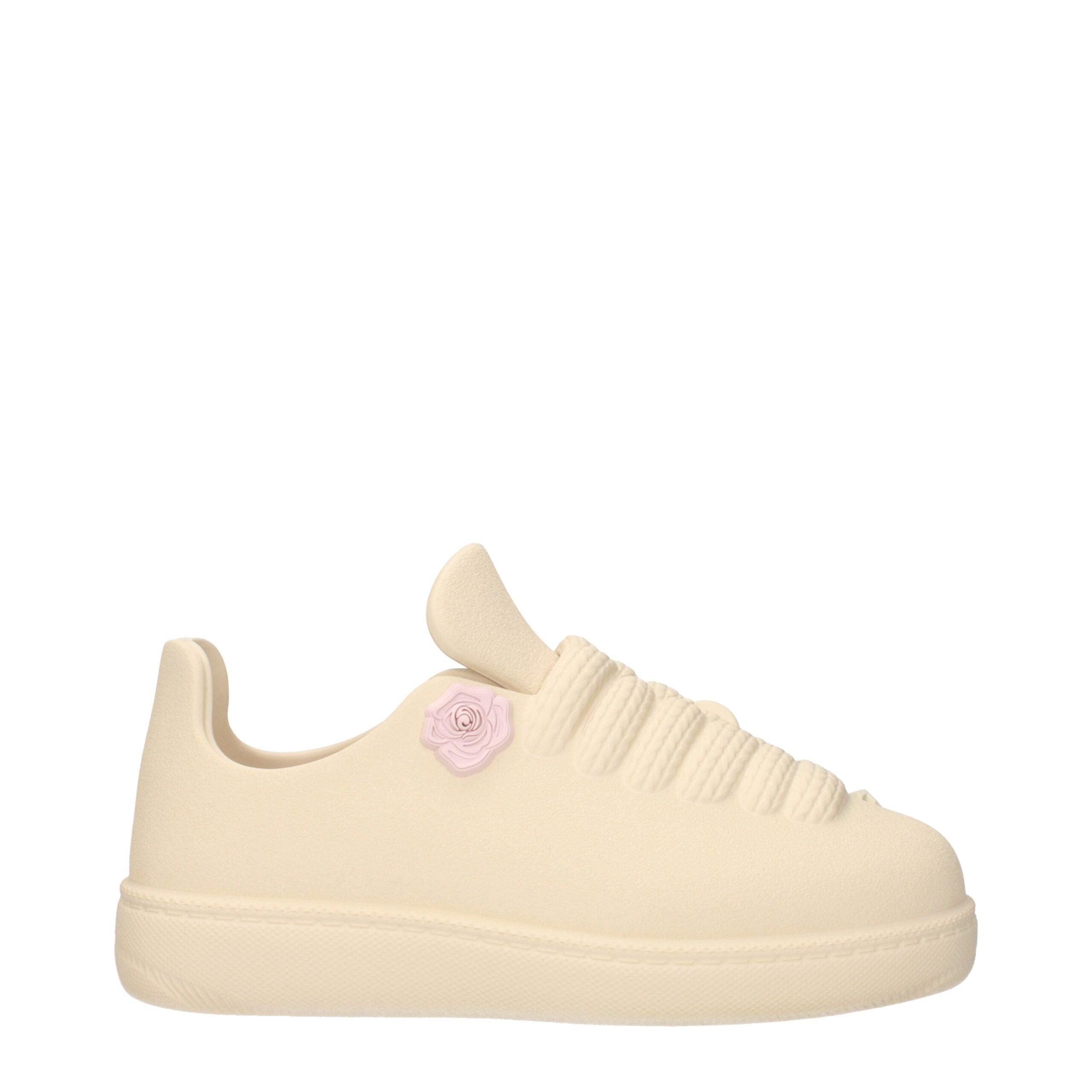 スニーカー BURBERRY Women Sneakers 8074577B7324 BURBERRY UOMO Beige Women's Designer Sneakers | Burberry®️ Official
