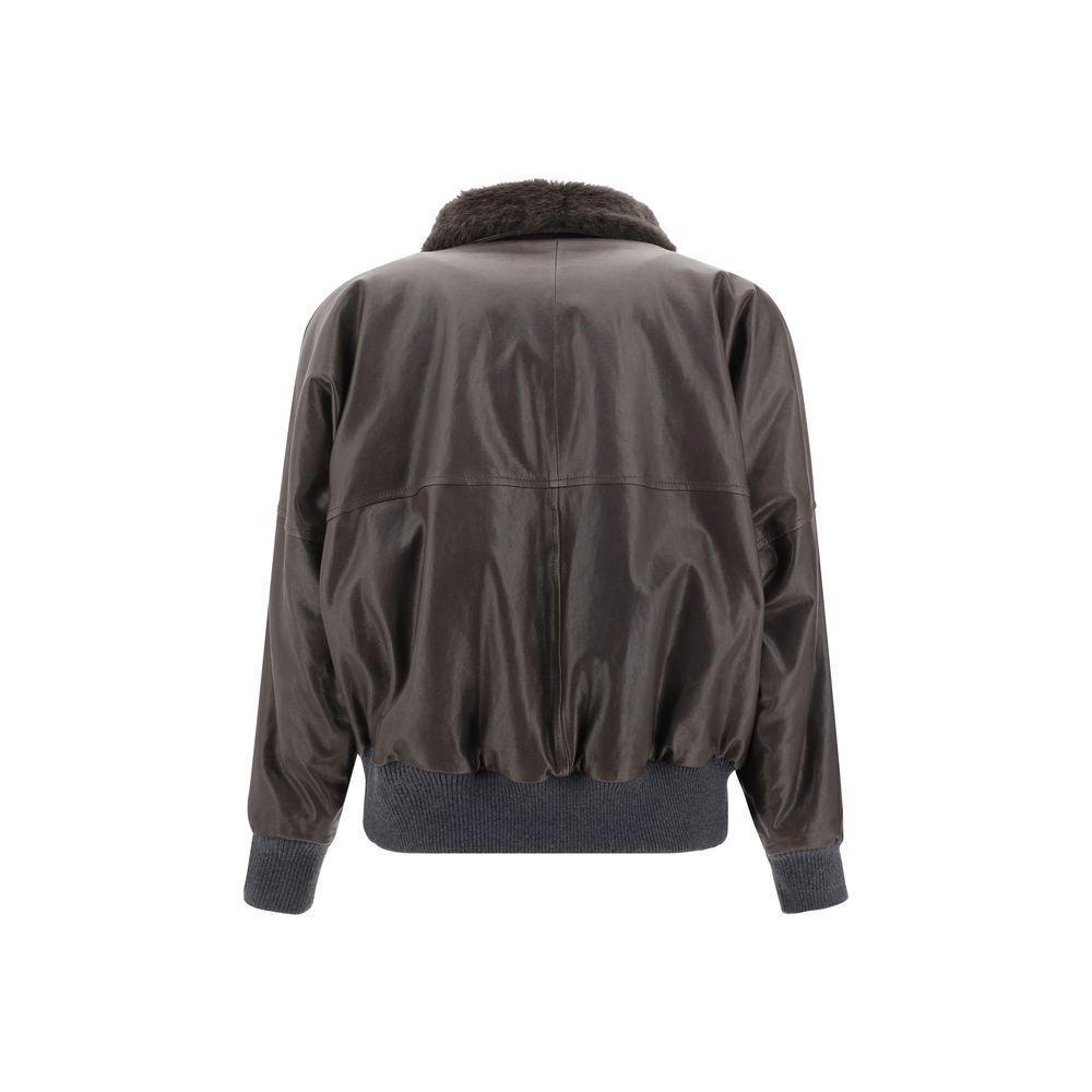 【ブルネロクチネリ】 Jackets - Leather Jackets ジャケット Brunello Cucinelli Leather jackets for Men | Online Sale up