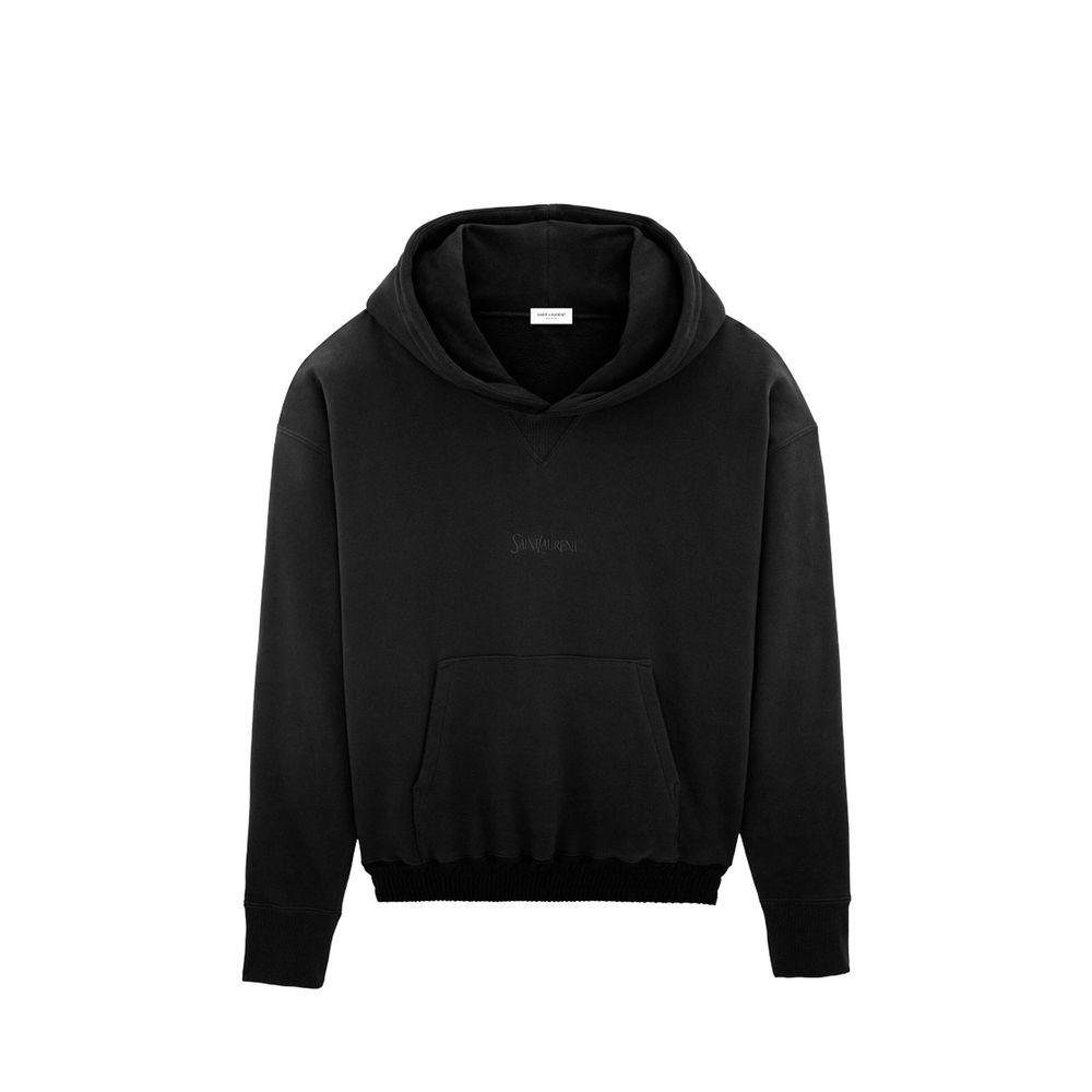 saint-laurent--Hooded-Cotton-