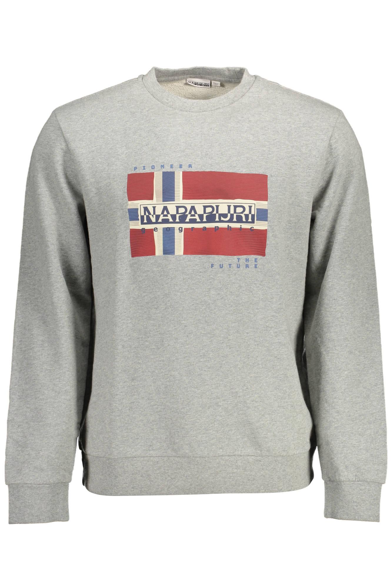 Napapijri Cotton Sweater in Gray for Men | Lyst