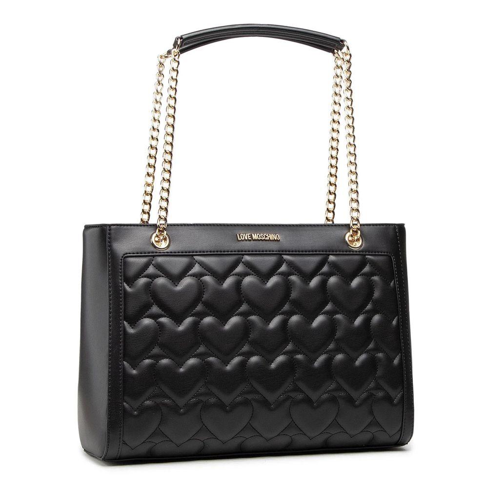 Love Moschino Black Artificial Leather Shoulder Bag