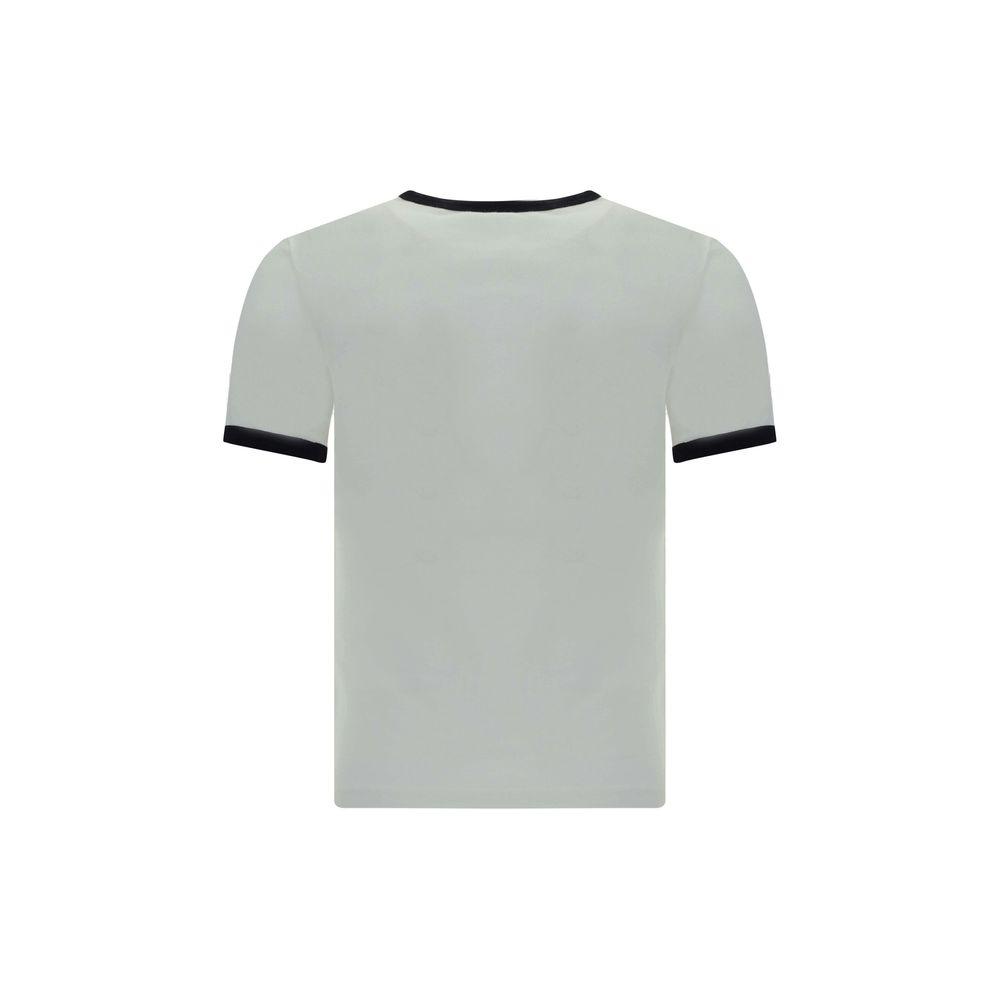 Courreges｜SHORT-SLEEVED ROUND NECK T-SHIRTS (124MPU135F Courrèges T-shirt short sleeves round neck | The Fashion Square