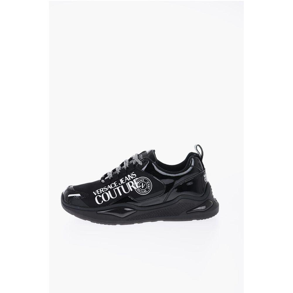 Versace Jeans Couture Contrasting Laces Low-Top Sneakers With Levion in  Black for Men | Lyst UK