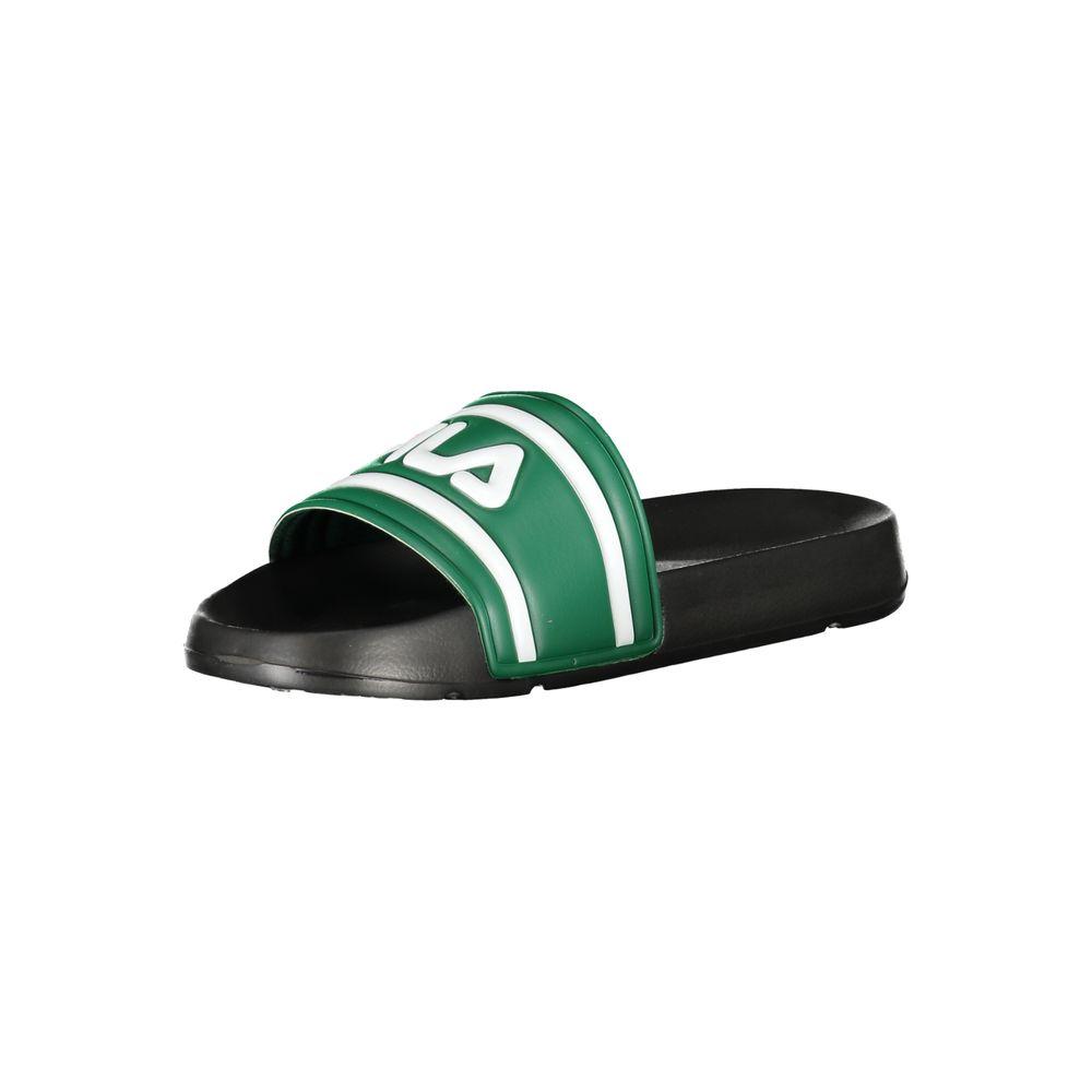 Green fila slides top