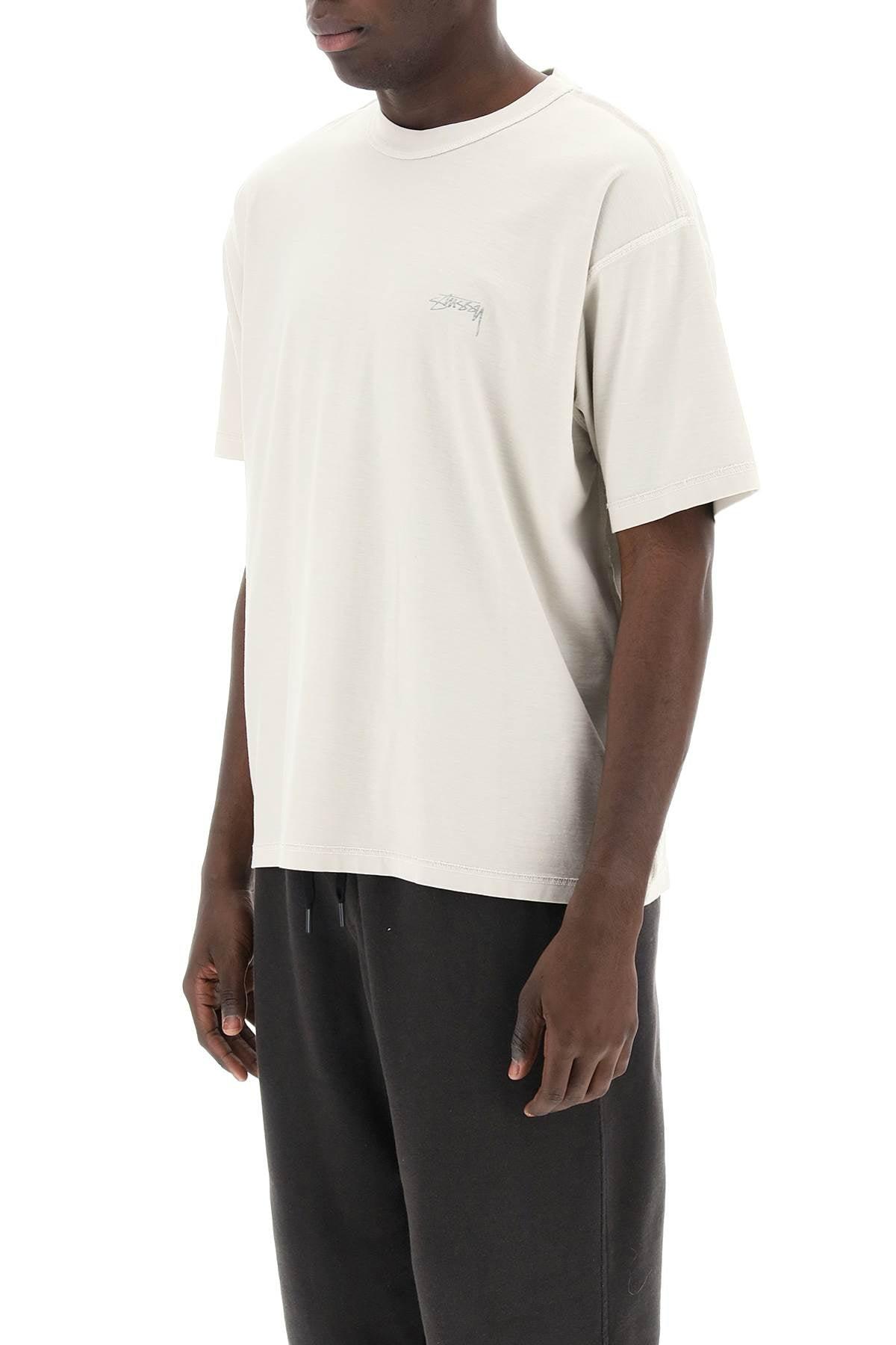 トップス STUSSY 2022aw inside out T-shirt Stussy Pigment Dyed Inside Out Crew T-Shirt Tee Faded Black