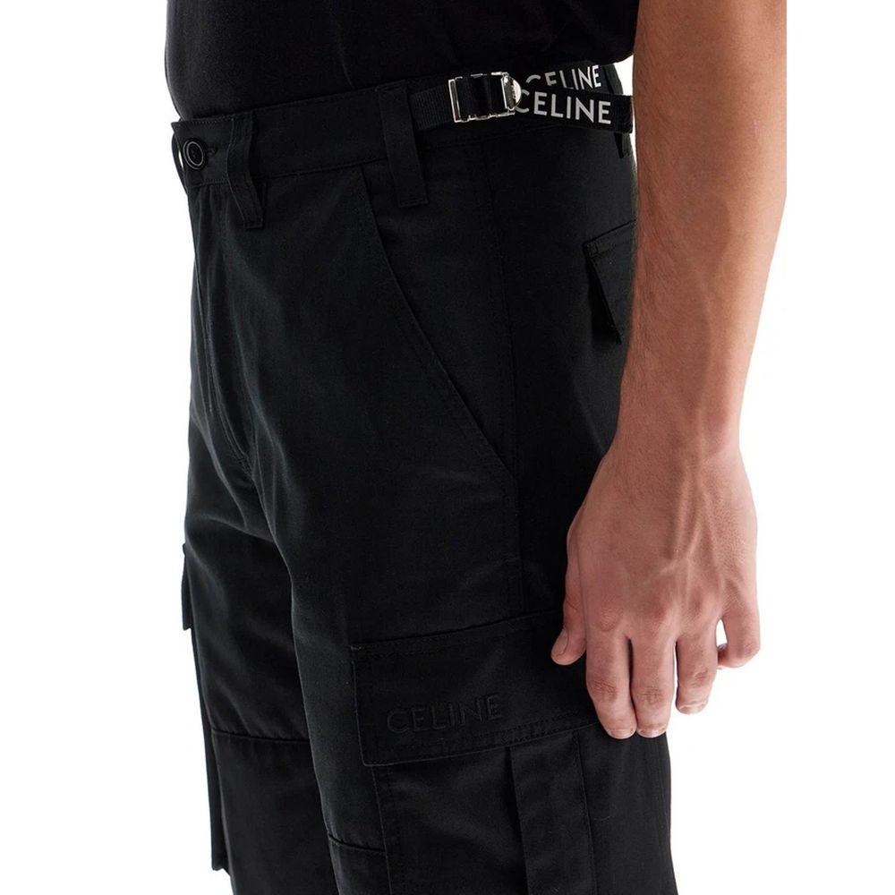 Celine Céline Cargo Pants in Black for Men | Lyst