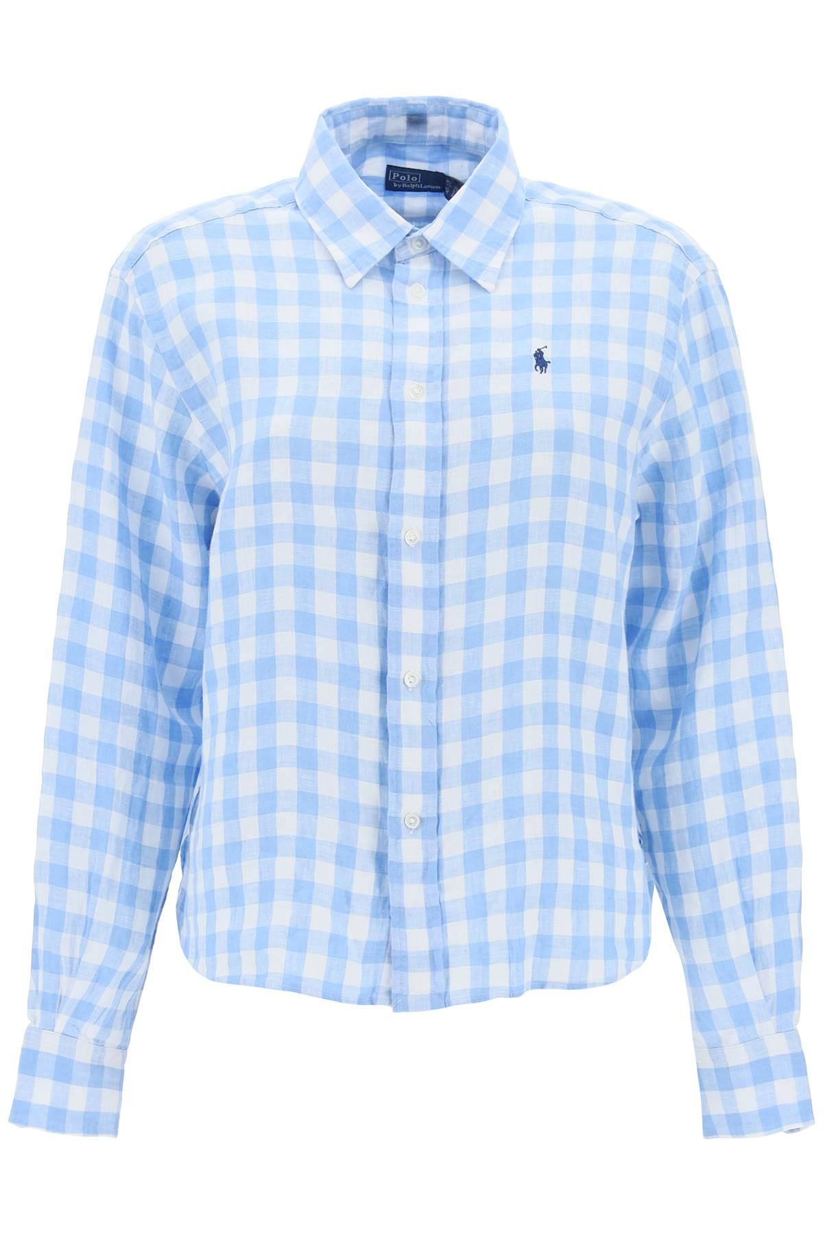 Polo Ralph Lauren Linen Gingham Checkered in Blue Lyst UK