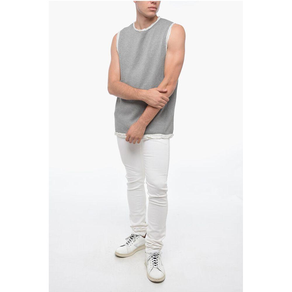 HED MAYNER｜SHORT-SLEEVED ROUND NECK T-SHIRTS (S22T60WHT Hed Mayner White Cotton T-Shirt Hed Mayner