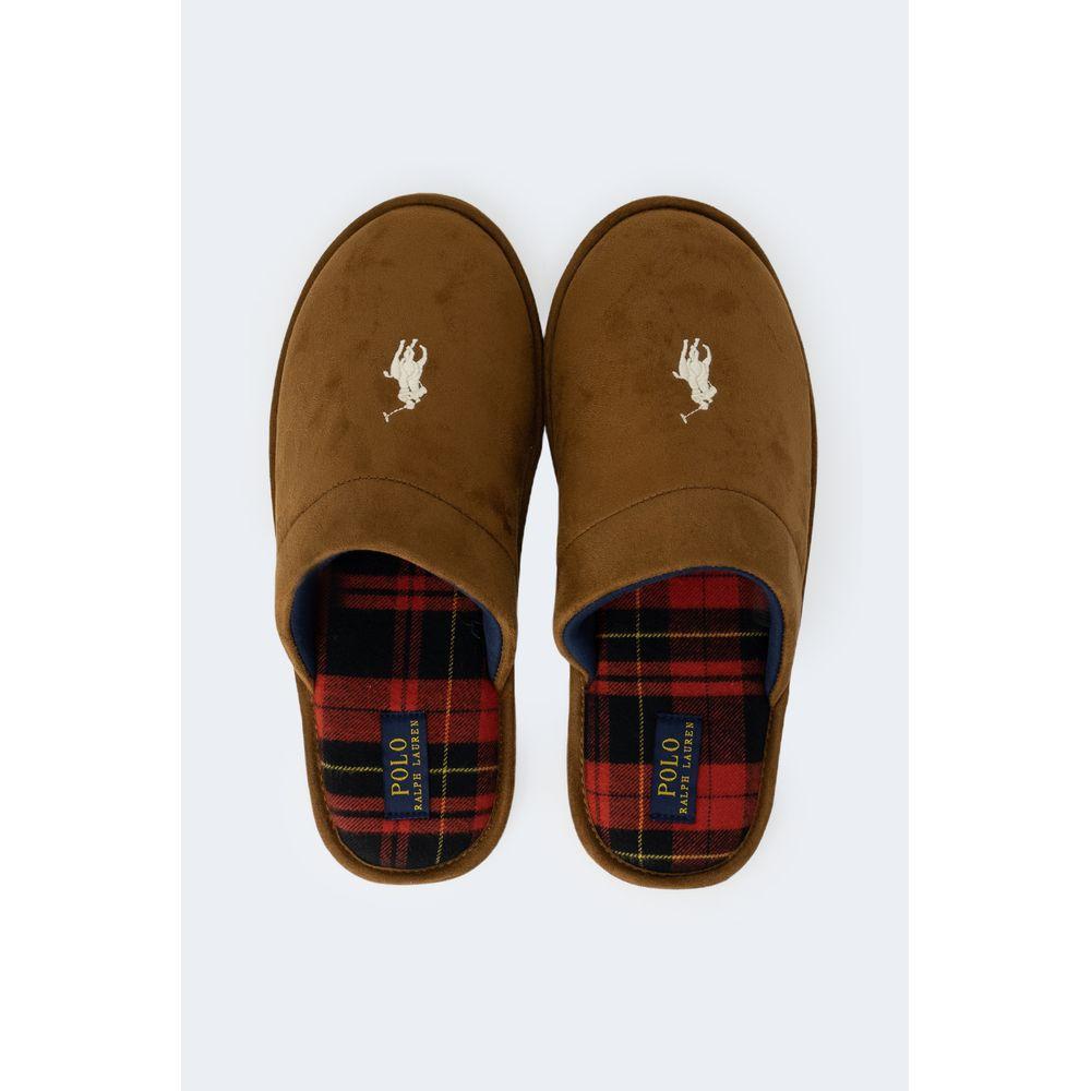 Ralph Lauren Beige Polyester Slippers in Brown for Men | Lyst UK display picture 3
