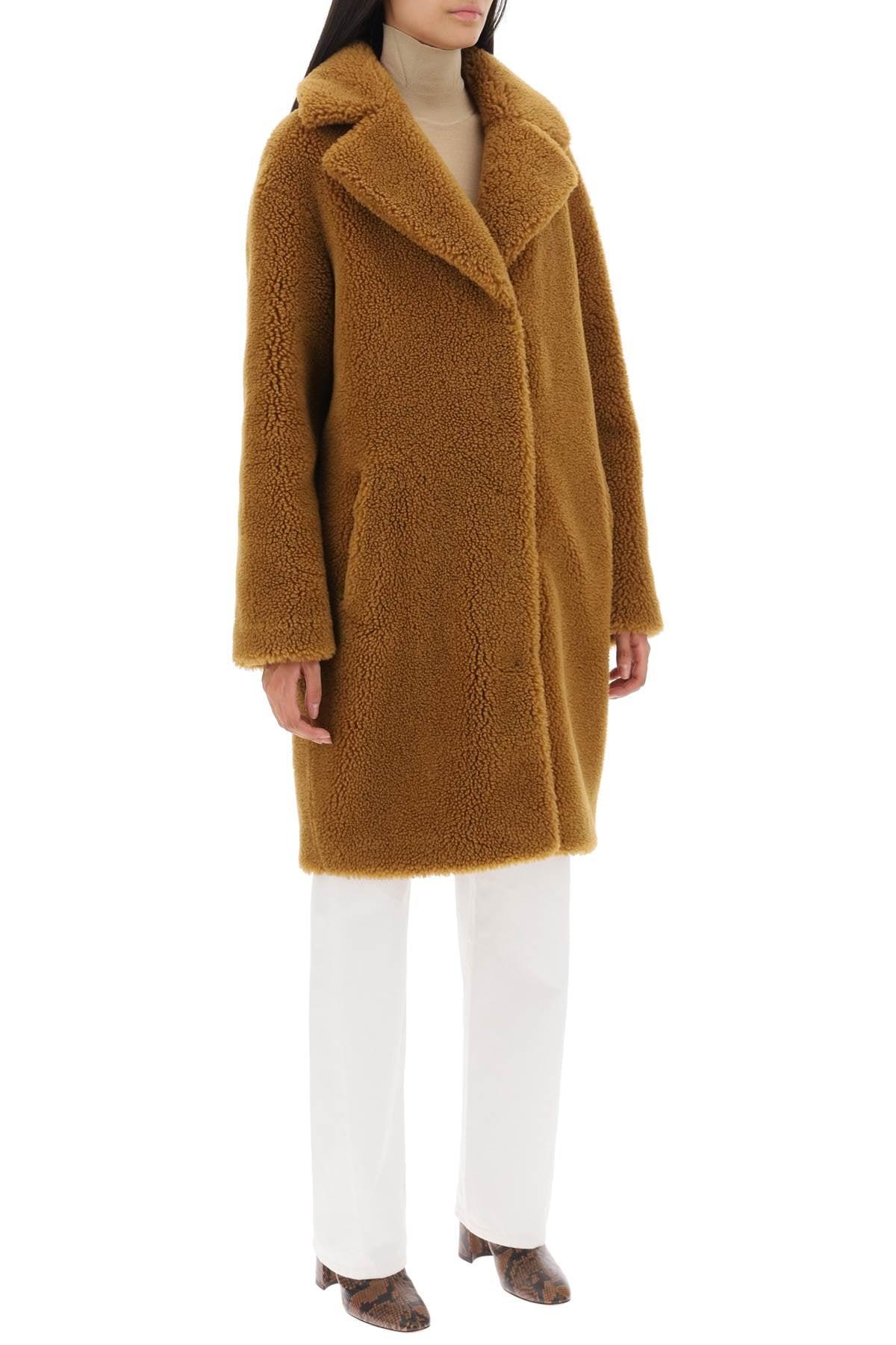 Stand camille cocoon store coat black