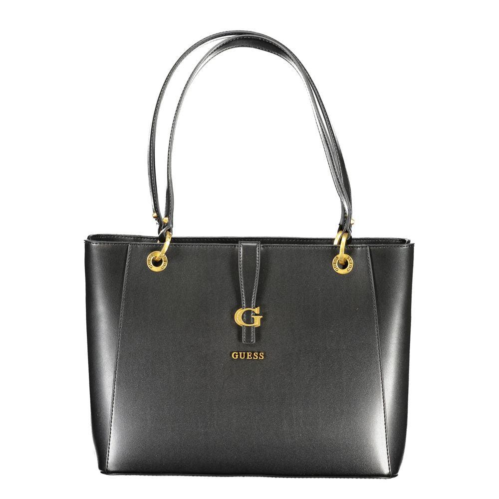 Guess Black Polyethylene Handbag Lyst UK
