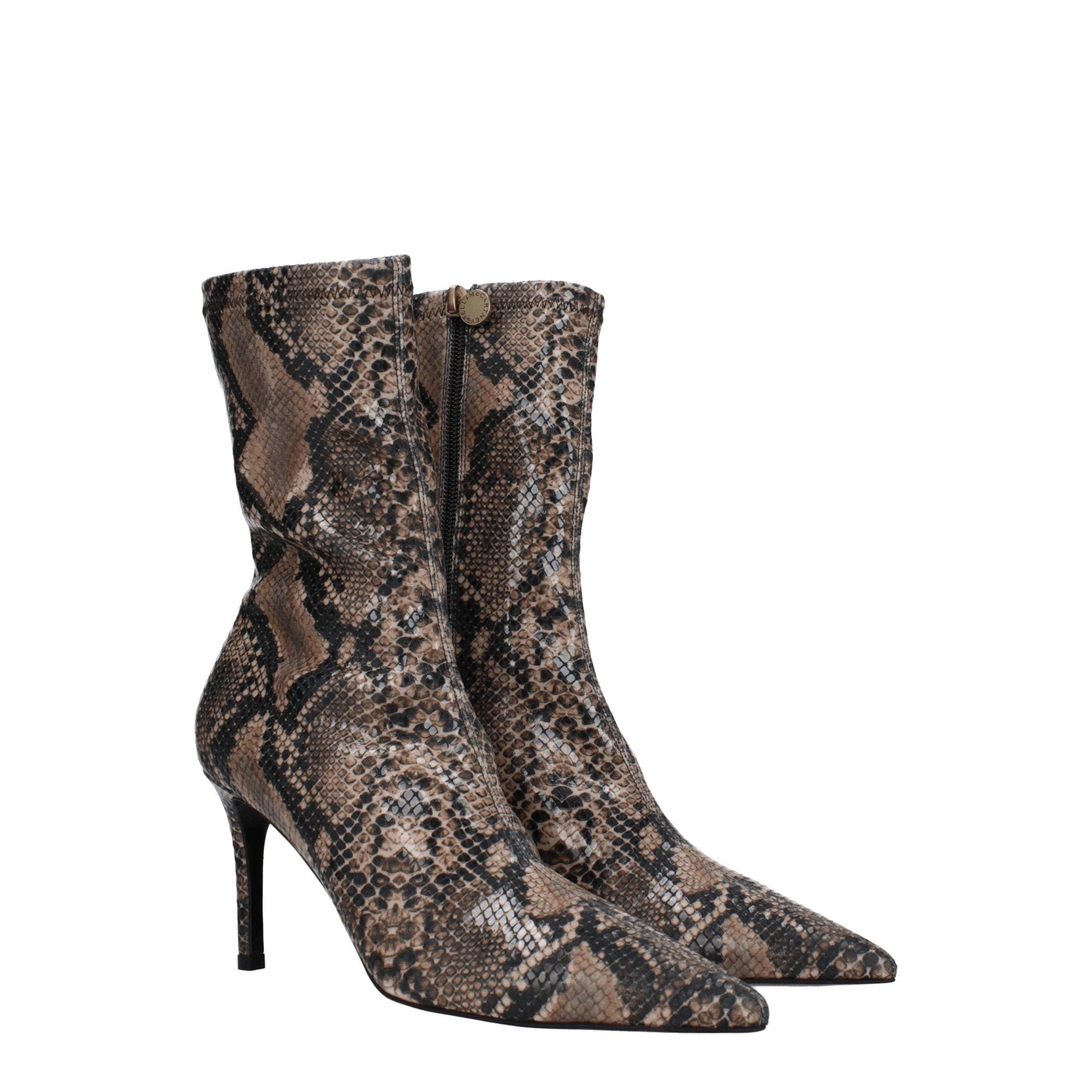 ロングブーツ STELLA McCARTNEY Chocolate Mesh Stella 100 Boots Stella McCartney Stella Mc Cartney Chocolate Mesh Stella 100