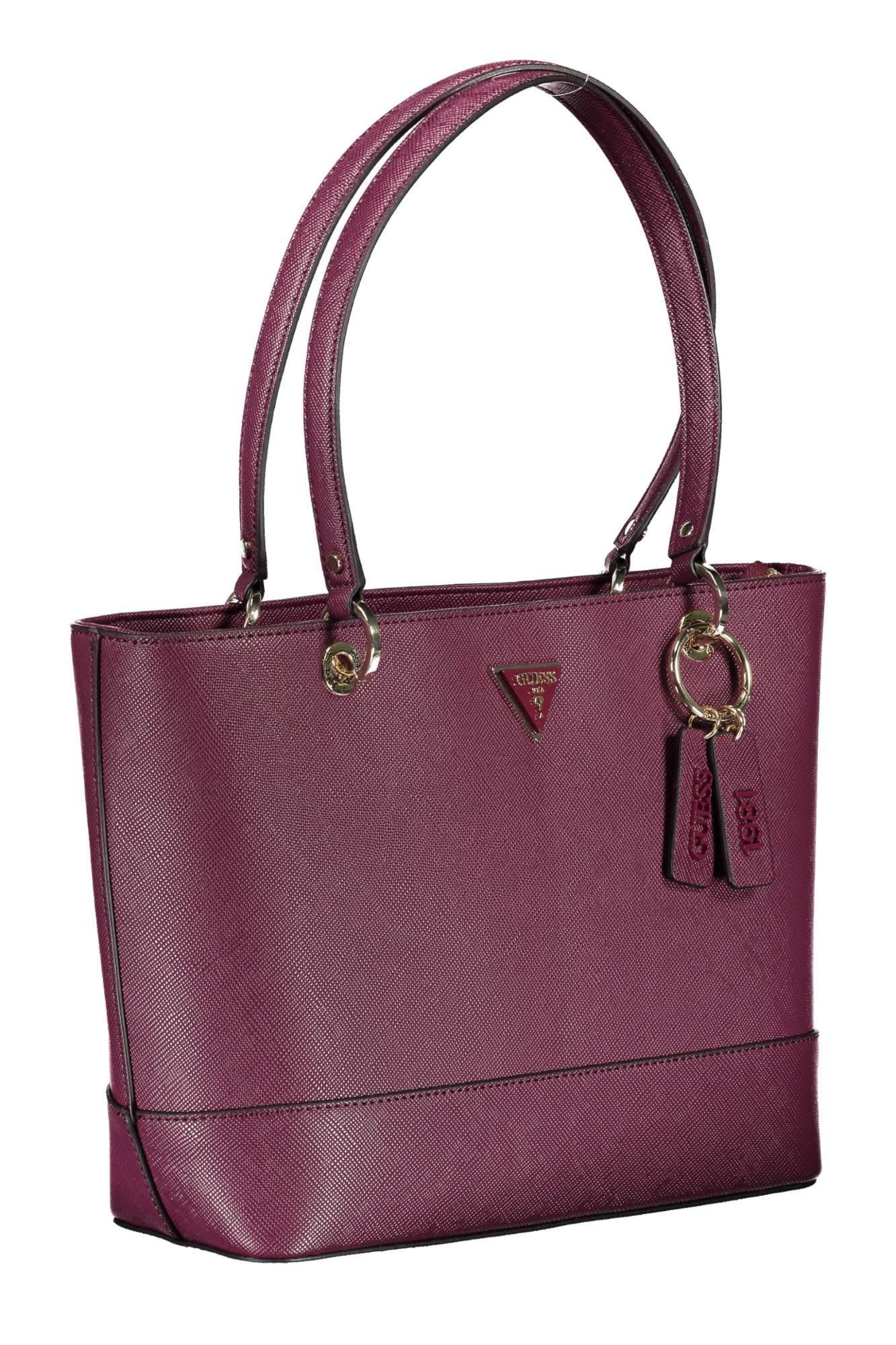 Guess Purple Polyurethane Handbag | Lyst