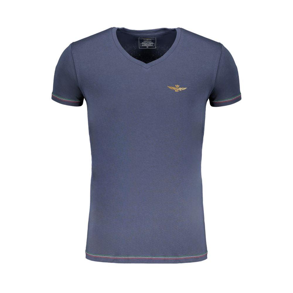 Aeronautica Militare Cotton T Shirt in Blue for Men Lyst