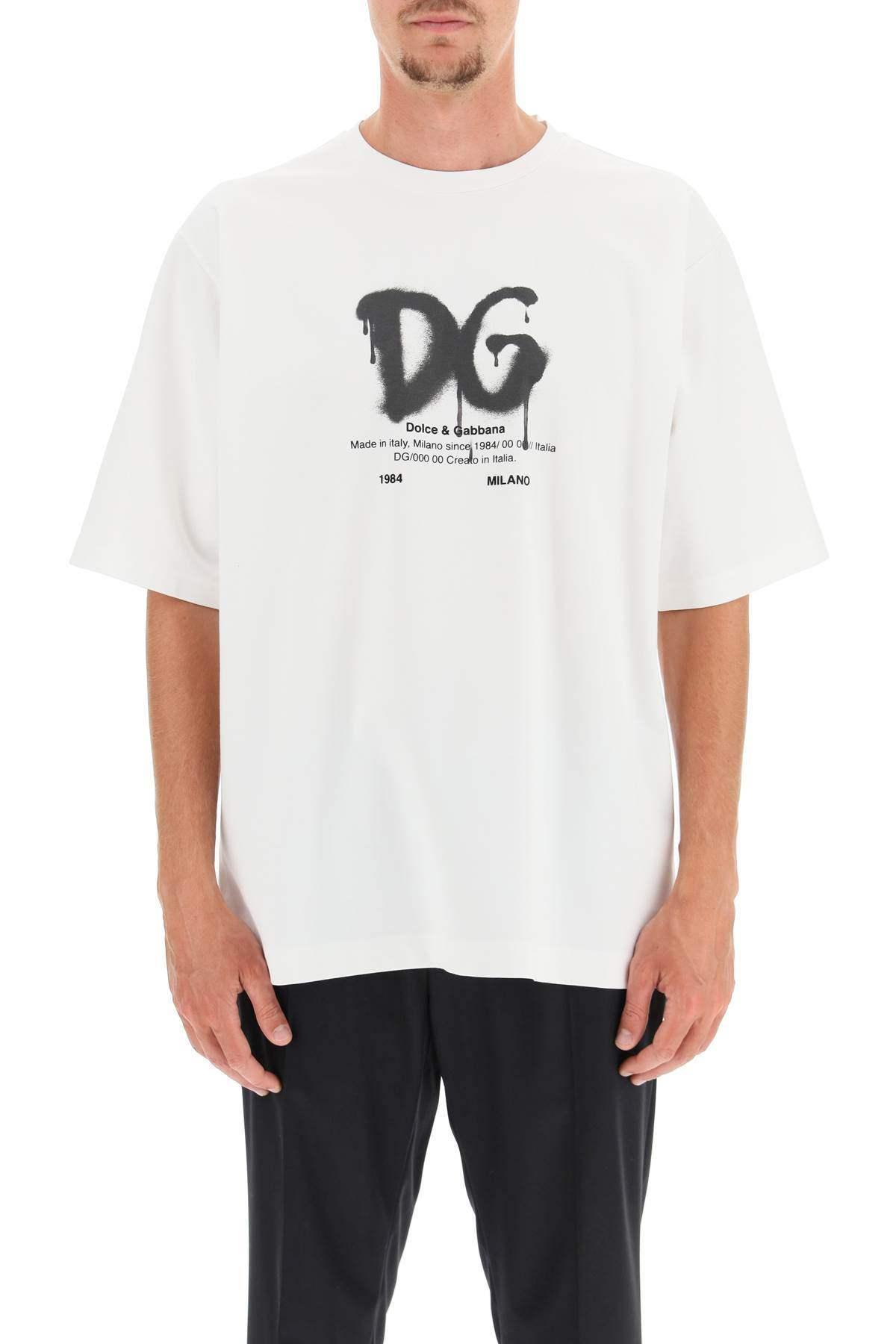 Dolce gabbana oversized t shirt top