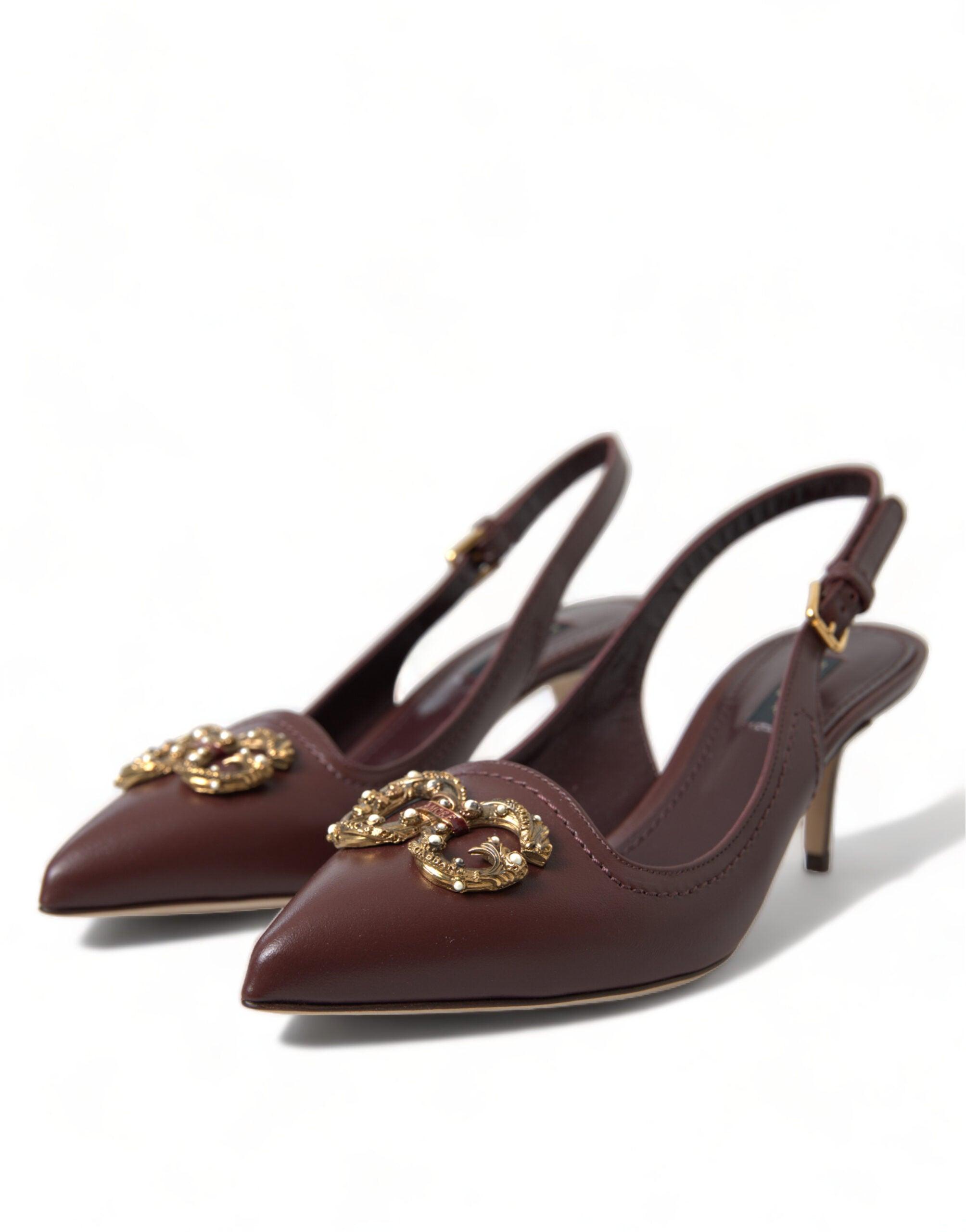 Dolce & Gabbana Klassische Pumps braun-goldfarben on sale Casual-Look