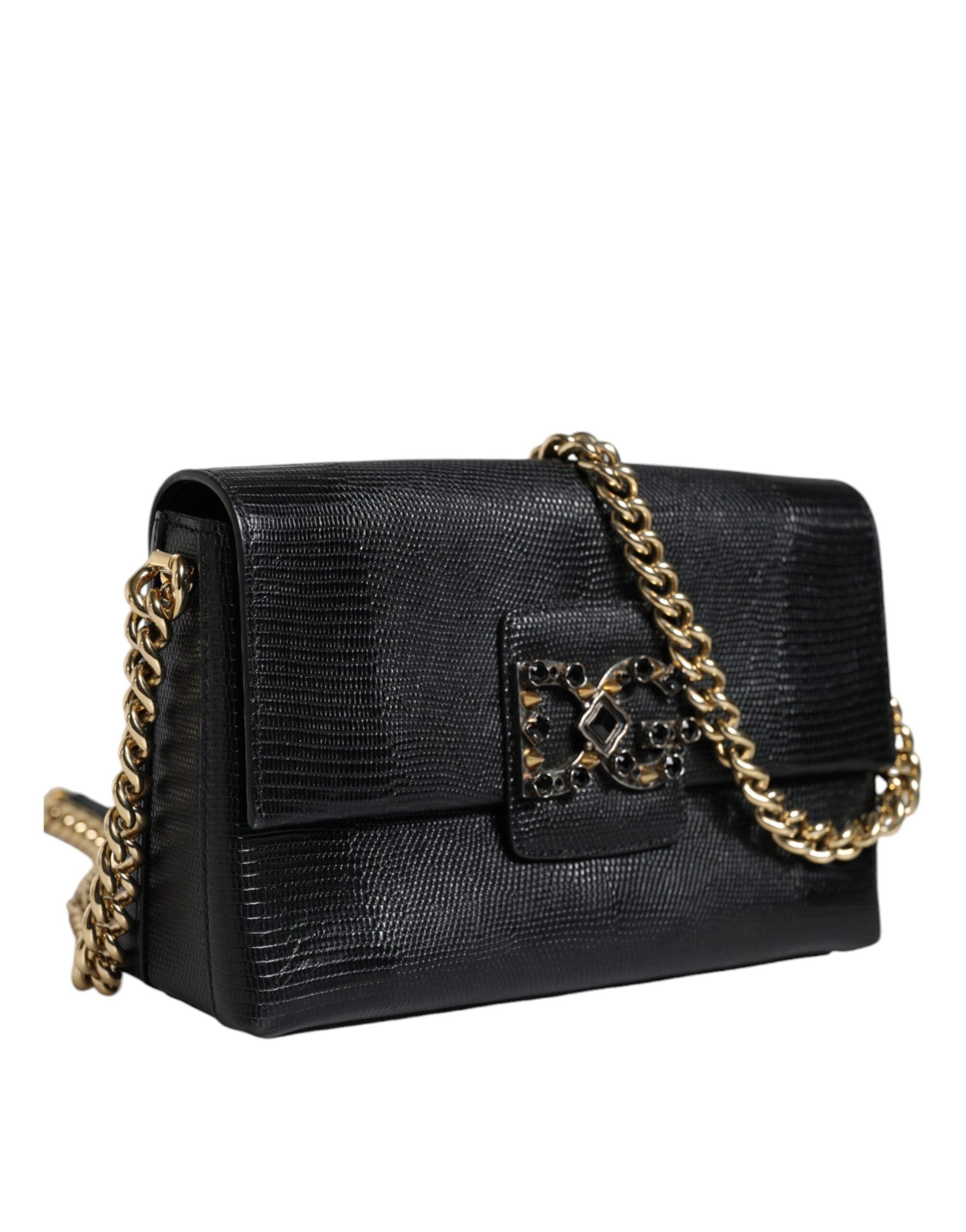 福袋 | レディースファッション通販【公式】 Leather Black Gabbana & Dolce Dg Crystal Millennials バッグ