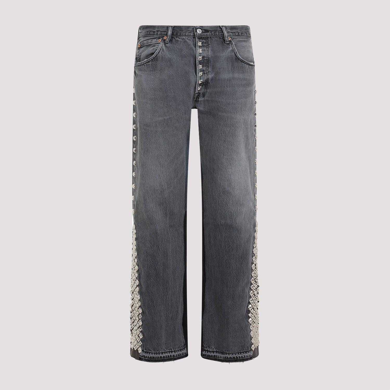 GALLERY DEPT. Studded La Flare Jeans in Gray for Men | Lyst