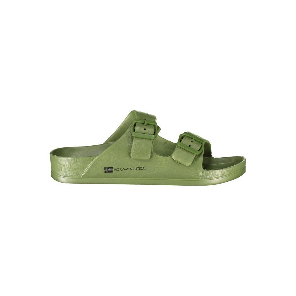 Norway 1963 Verde Plastica Mens Ciabatta in Green for Men  display picture 3