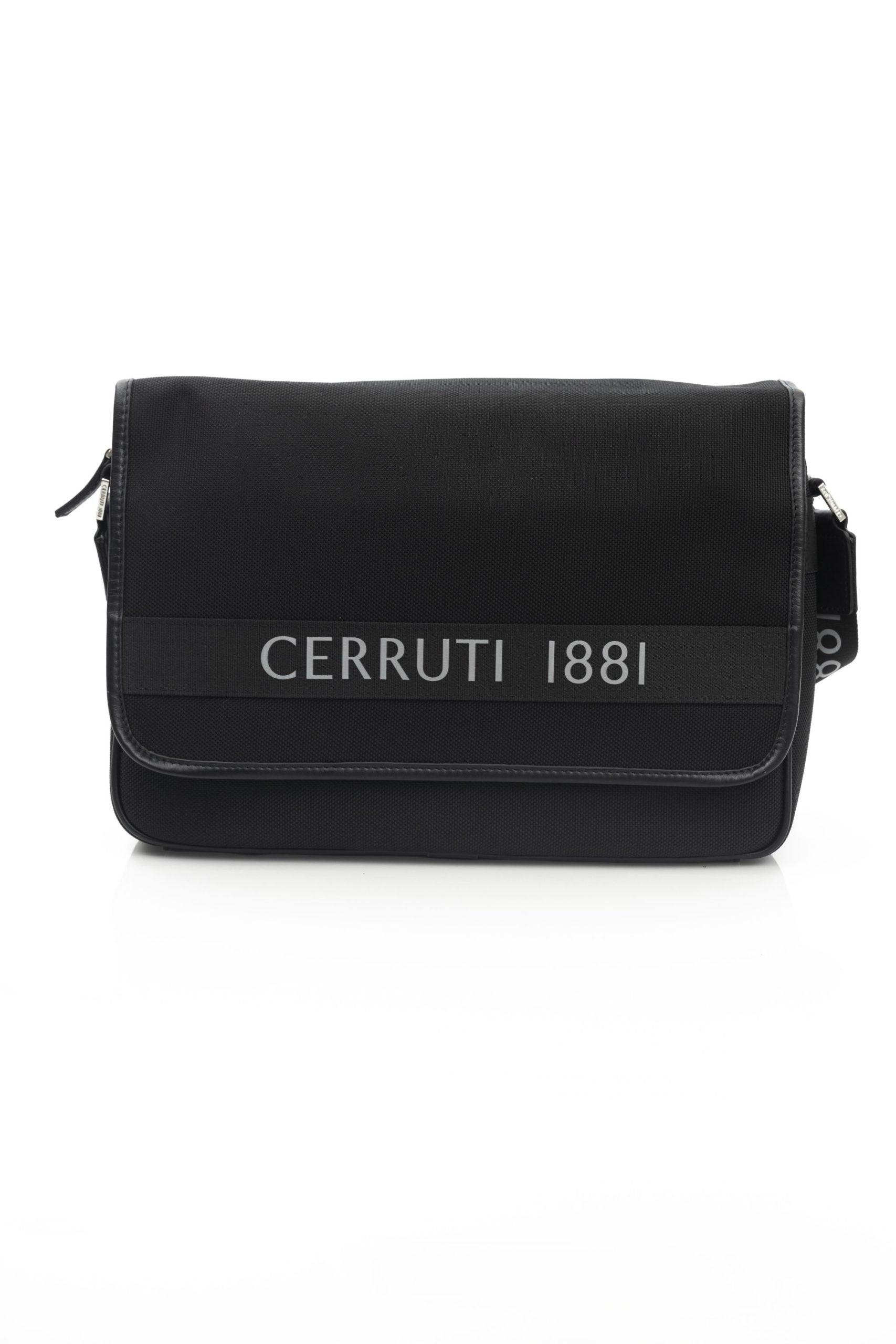 Cerruti 1881 Nylon Messenger Bag in Black for Men | Lyst UK