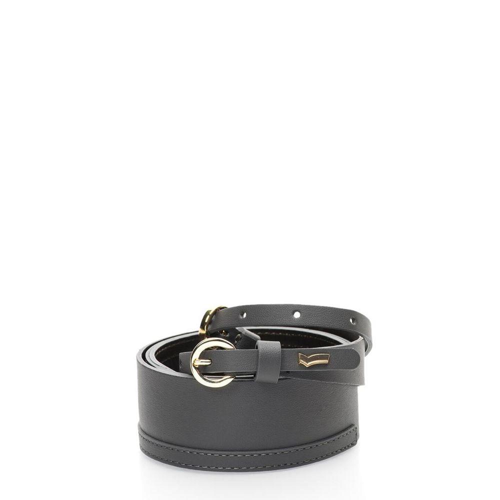 Gas Black Polyethylene Regular Women\'s Belt CBGELRT Stretchy Elastic Waist Belt for Women, Metal Buckle  main image 3