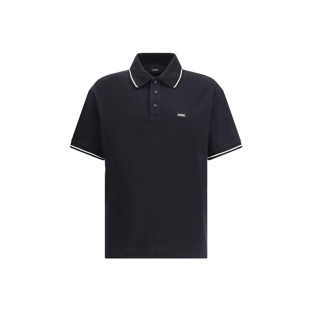 【送料関税込】AMIRI Short Sleeve Mesh Polo Amiri Men's Lurex Mesh Polo Shirt | Neiman Marcus