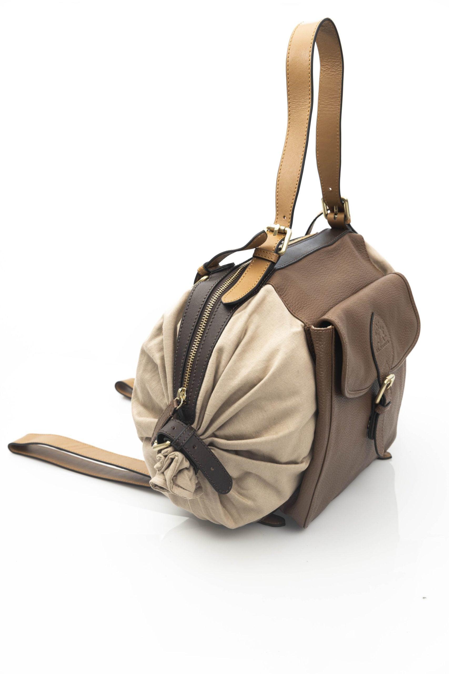 La Martina Calfskin Backpack in Brown | Lyst