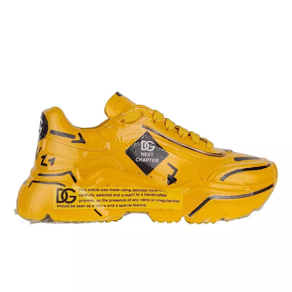 Dolce & discount gabbana yellow shoes