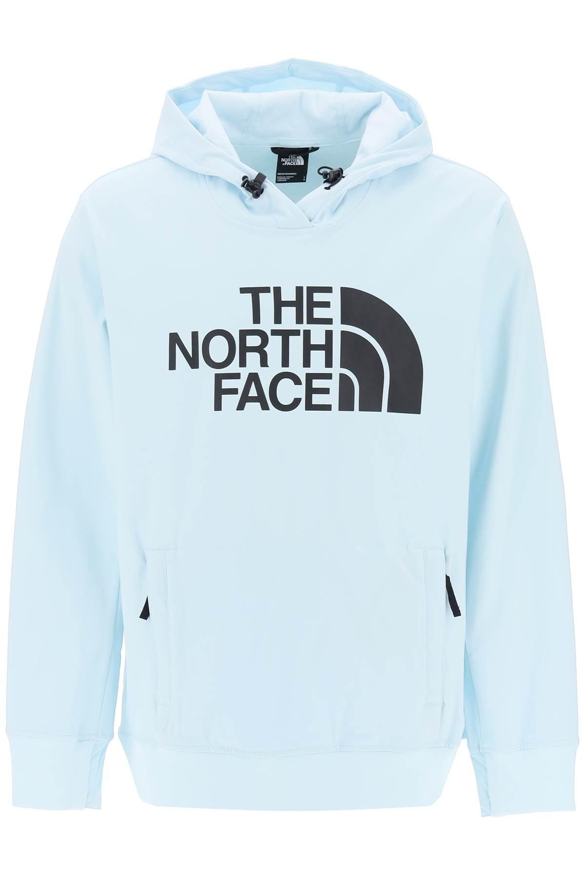 The North Face Techno Hoodie With Logo Print in Blue for Men | Lyst UK