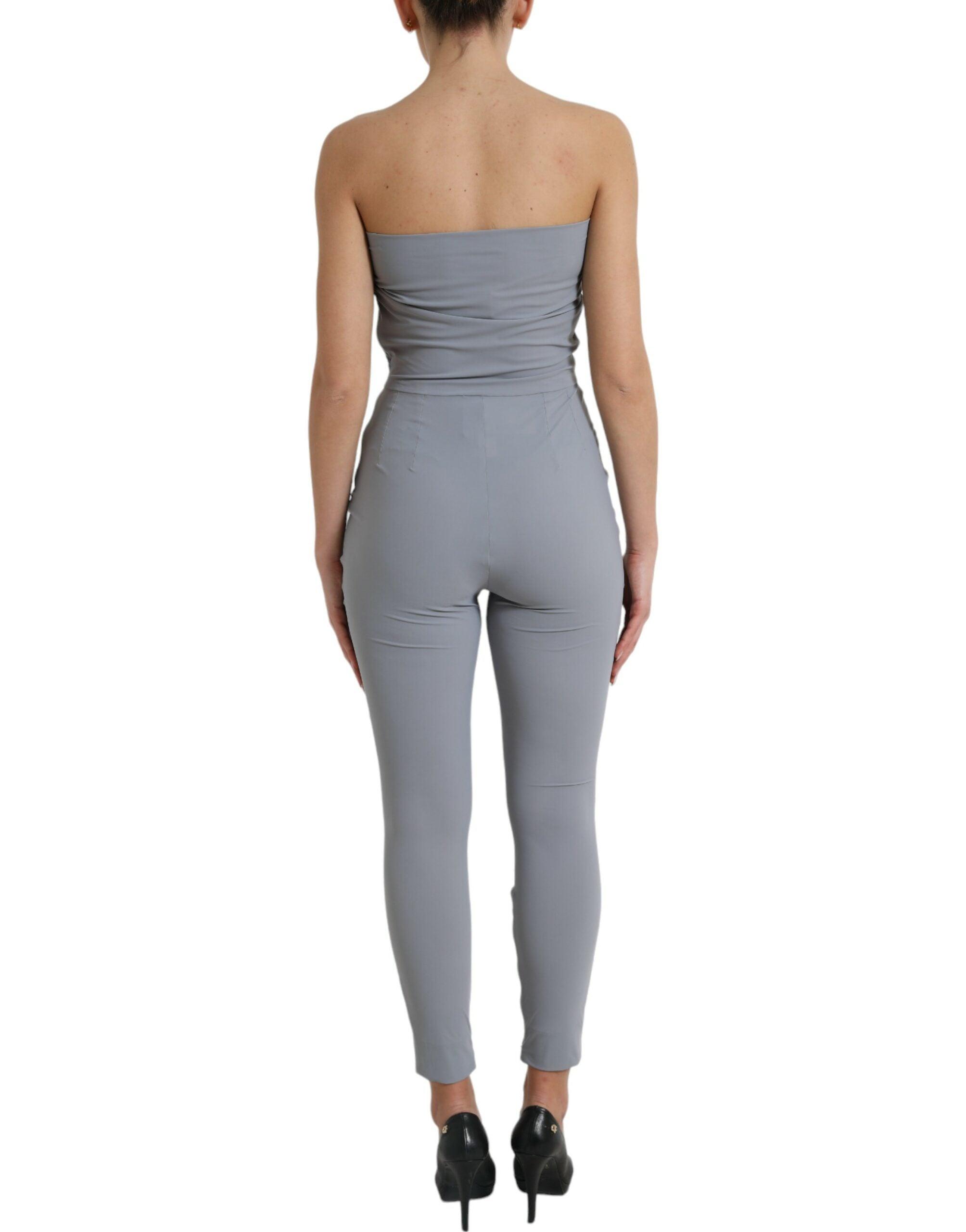 Strapless bodycon jumpsuit hotsell