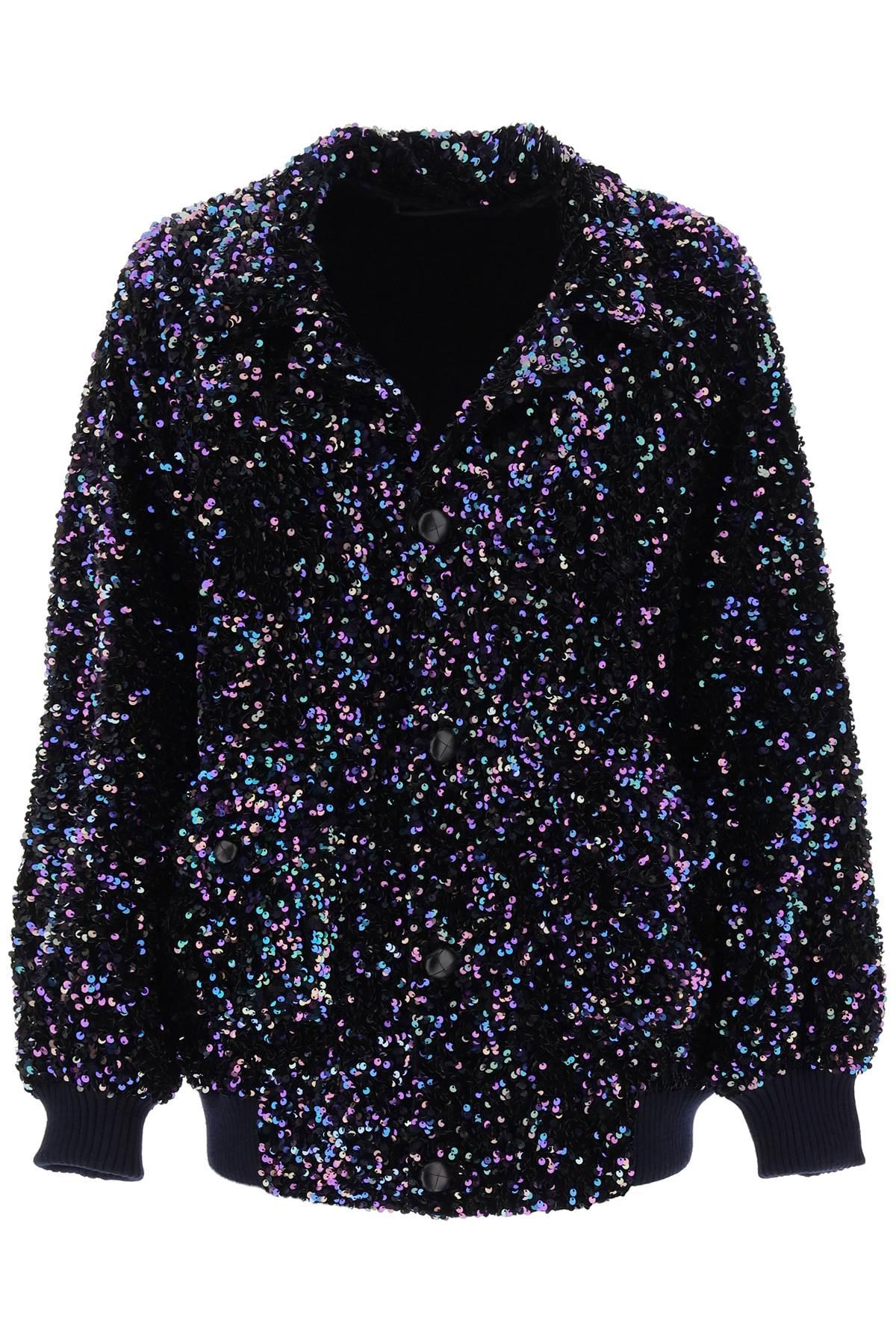 Blaz Milano Blaze Milano Aileen Chabo Sequined Bomber Jacket in
