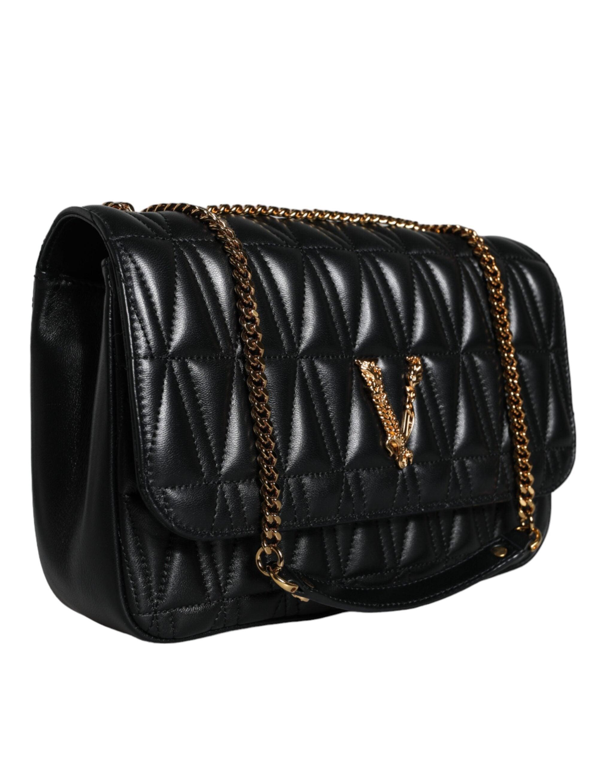【VIP価格】VERSACE Mini Nappa Leather Crossbody Bag Versace White Mini Nappa Leather Crossbody Shoulder Women's
