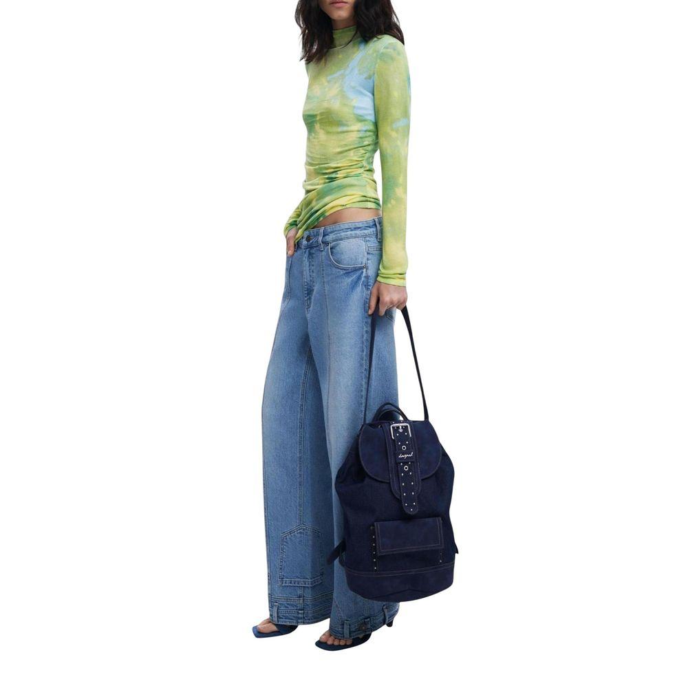 Desigual Blue Polyethylene Women\'s Backpack Blue Polyethylene Women Backpack main image 2