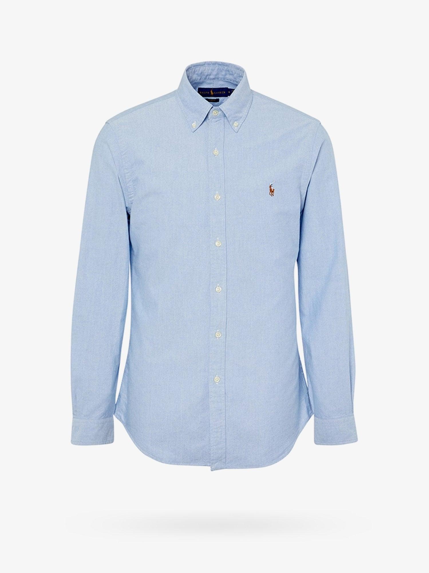 Polo Ralph Lauren Long Sleeves Slim Fit Cotton Shirts in Blue for Men | Lyst