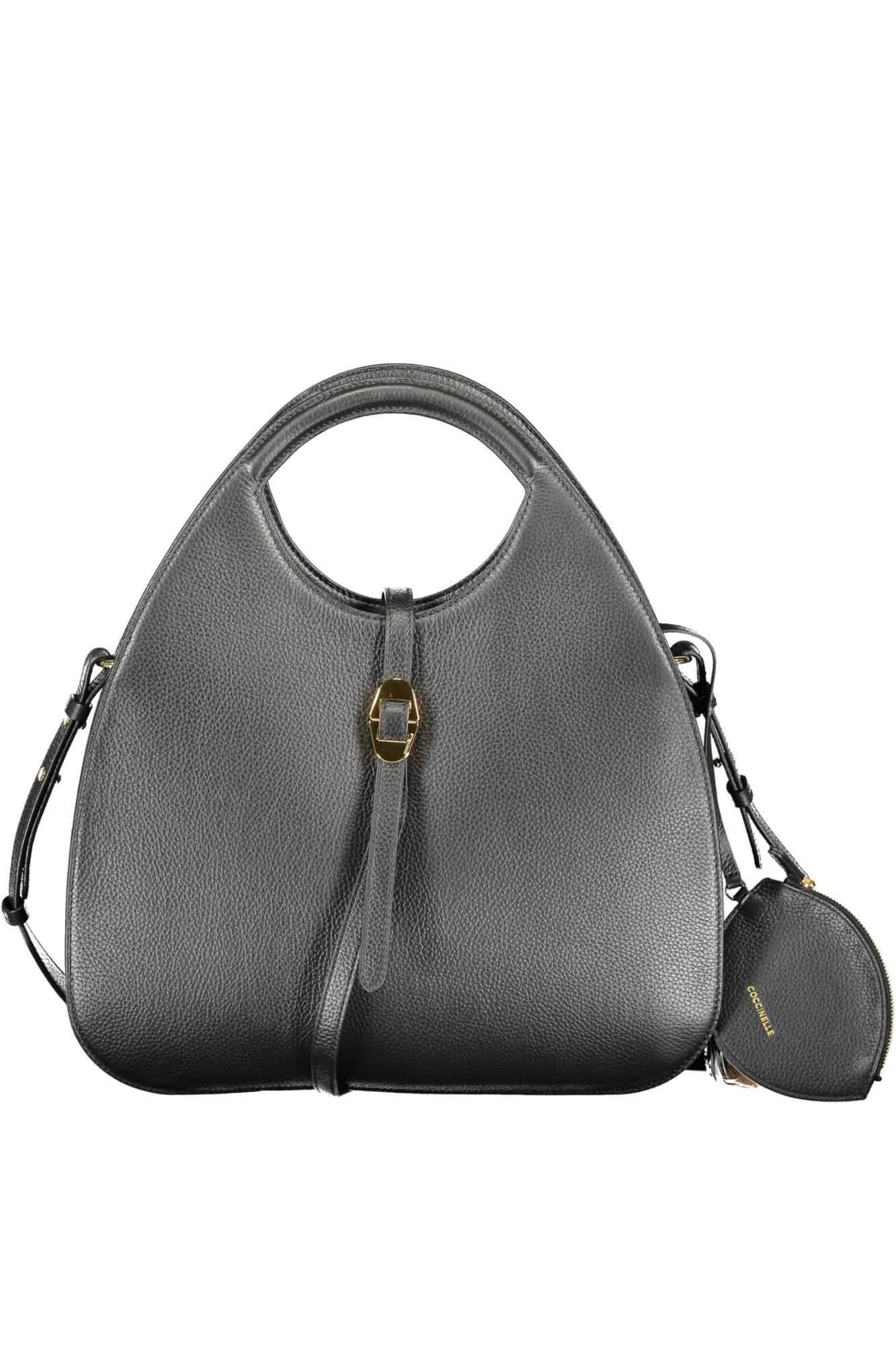Coccinelle Leather Handbag in Black | Lyst