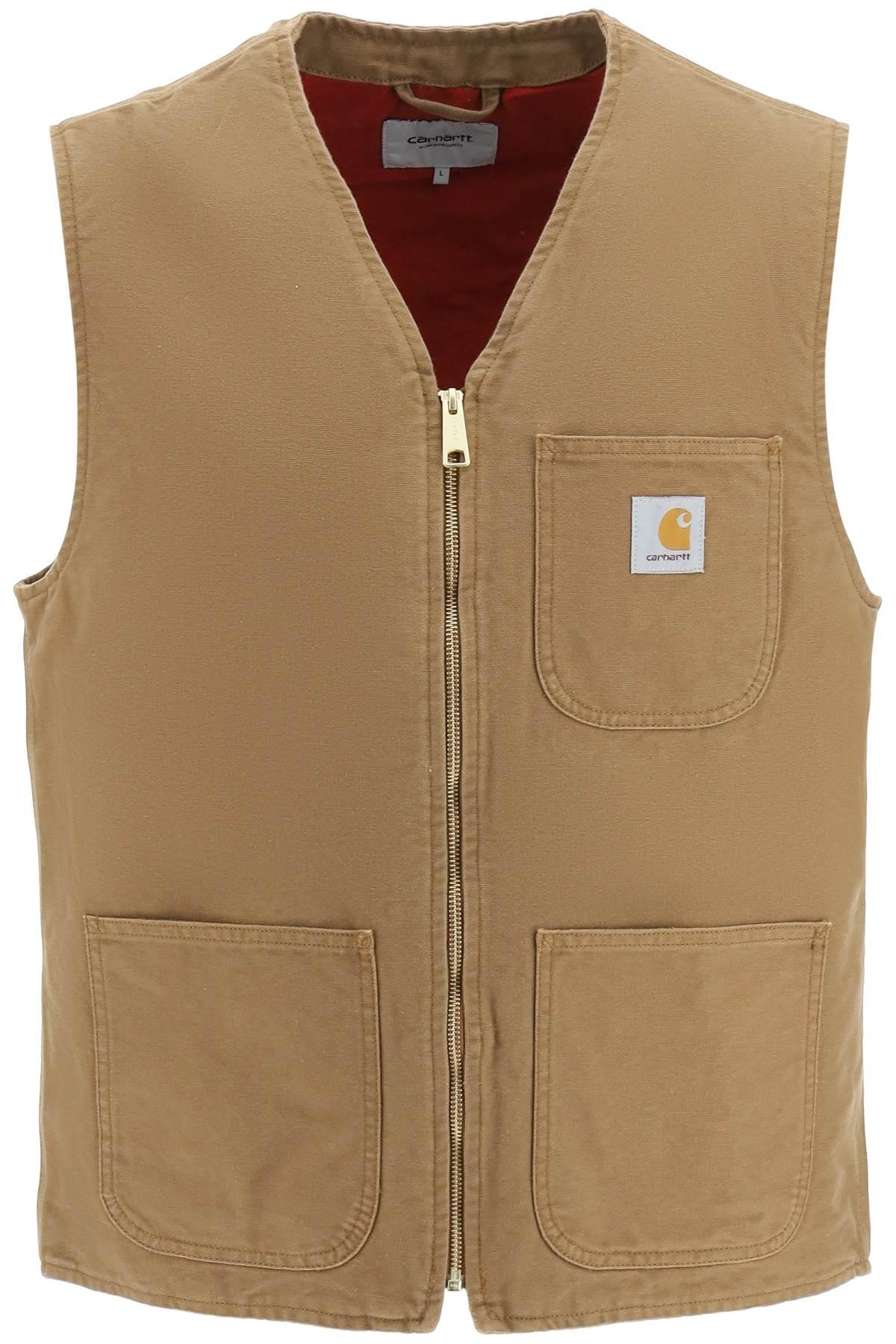 Carhartt WIP 'arbor' Vest in Brown for Men | Lyst